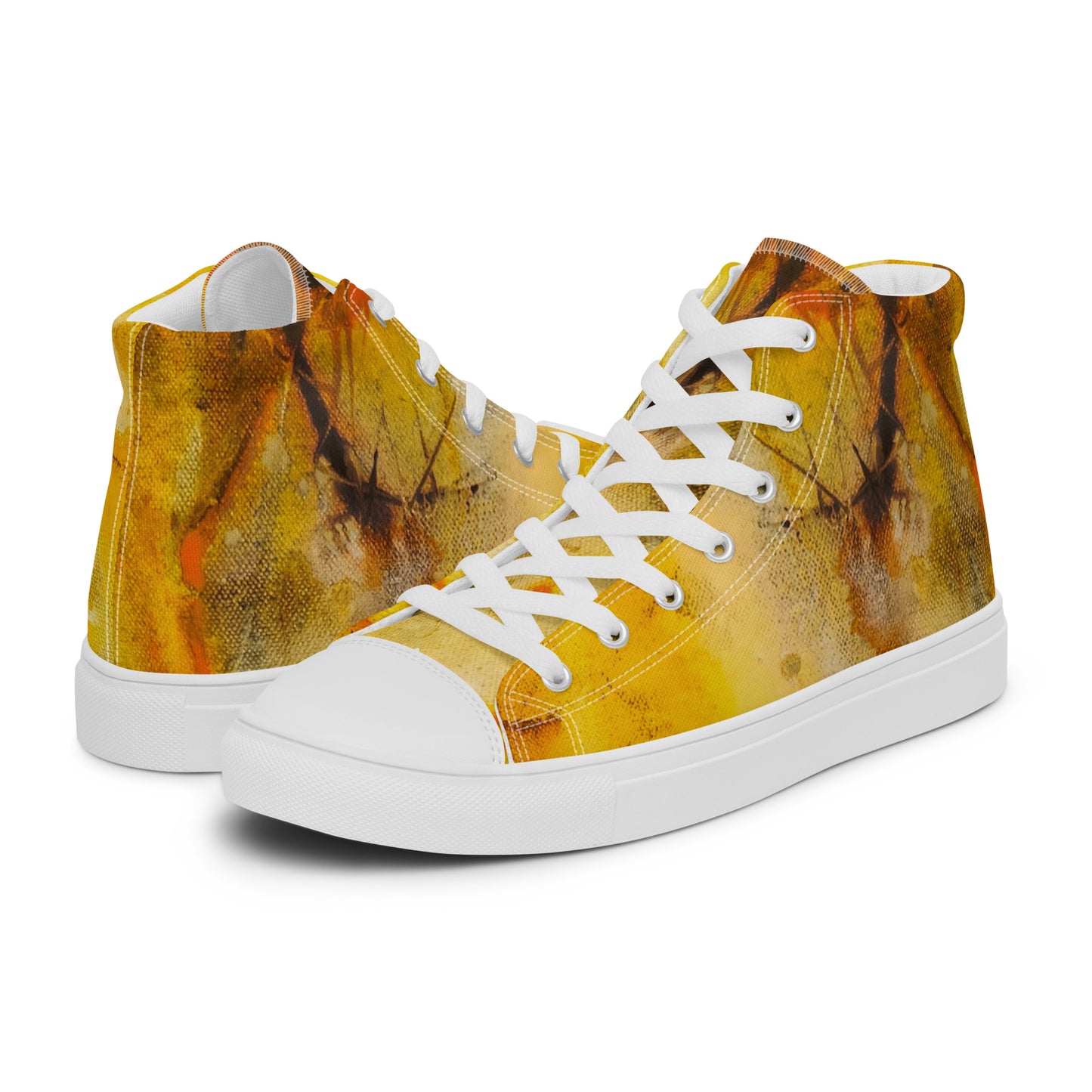 Men’s High Top- Ink Fire