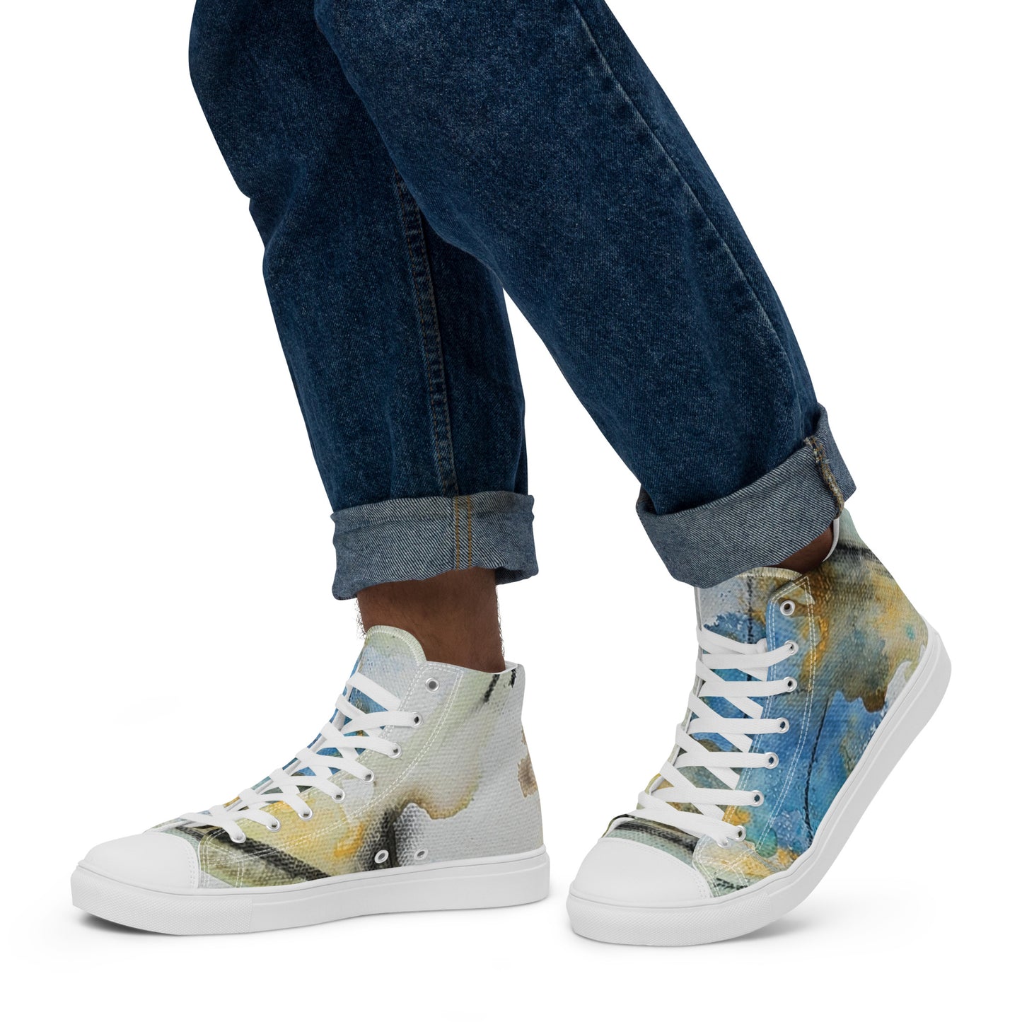 Men’s High-Top- With Caramel