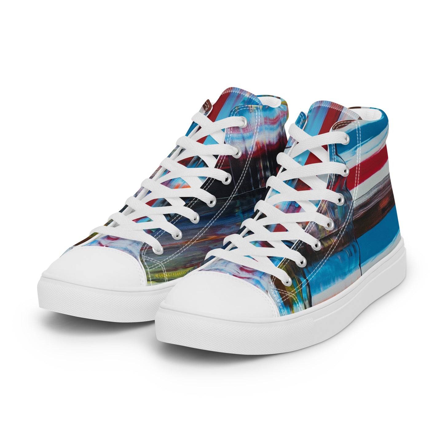 Men's High Top - Big Stripe