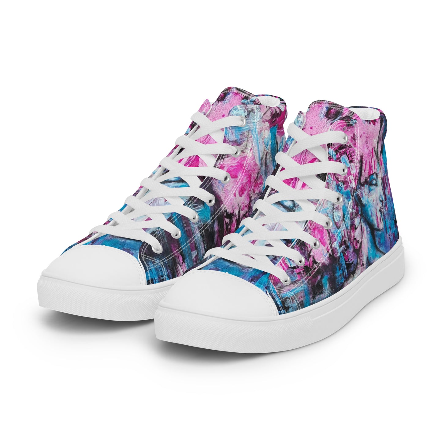 Men's High Top - The Ladies Pink