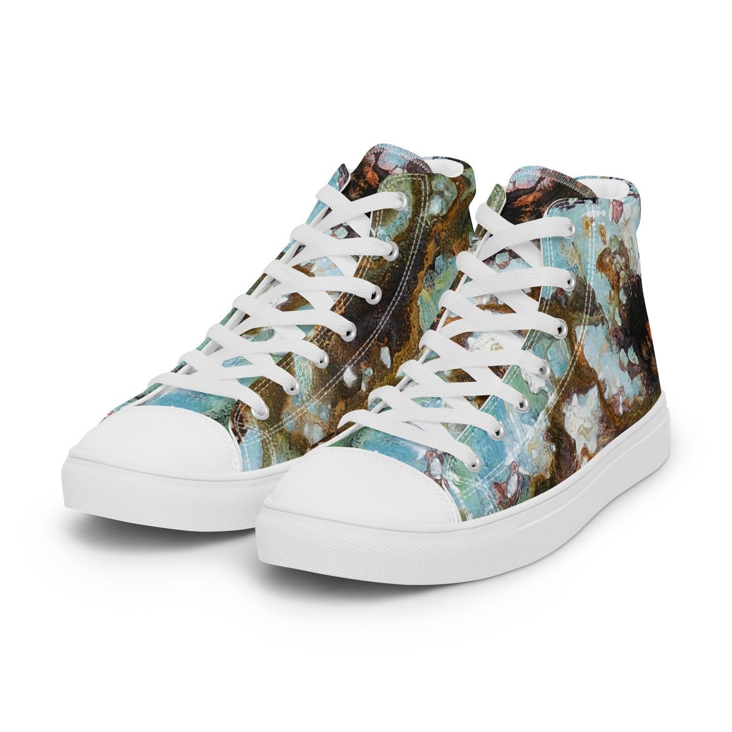 Men's High Top - Microscope Nebula