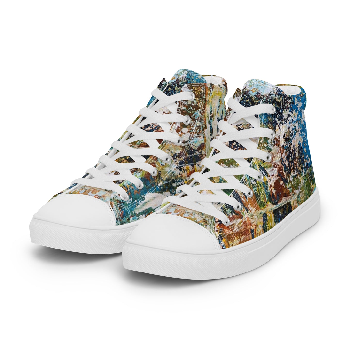 Men’s High Top - Painted Earth 4