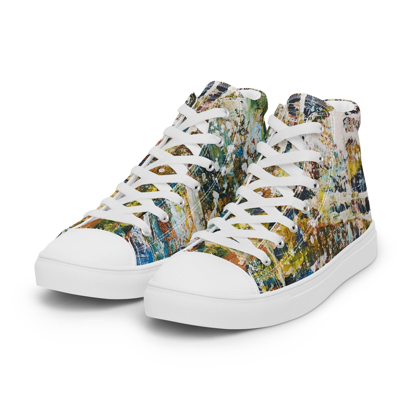 Men’s High Top - Painted Earth 5