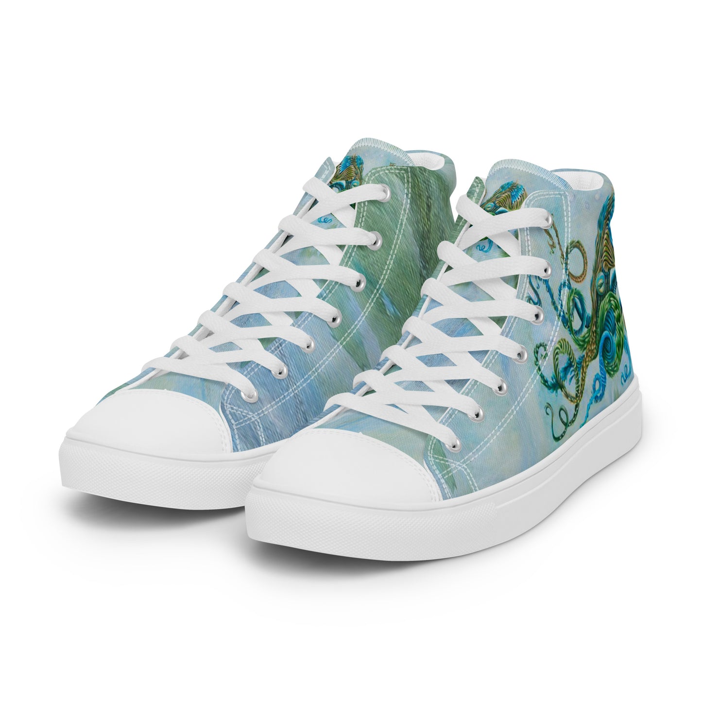 Men’s High Top - Nature Octopus