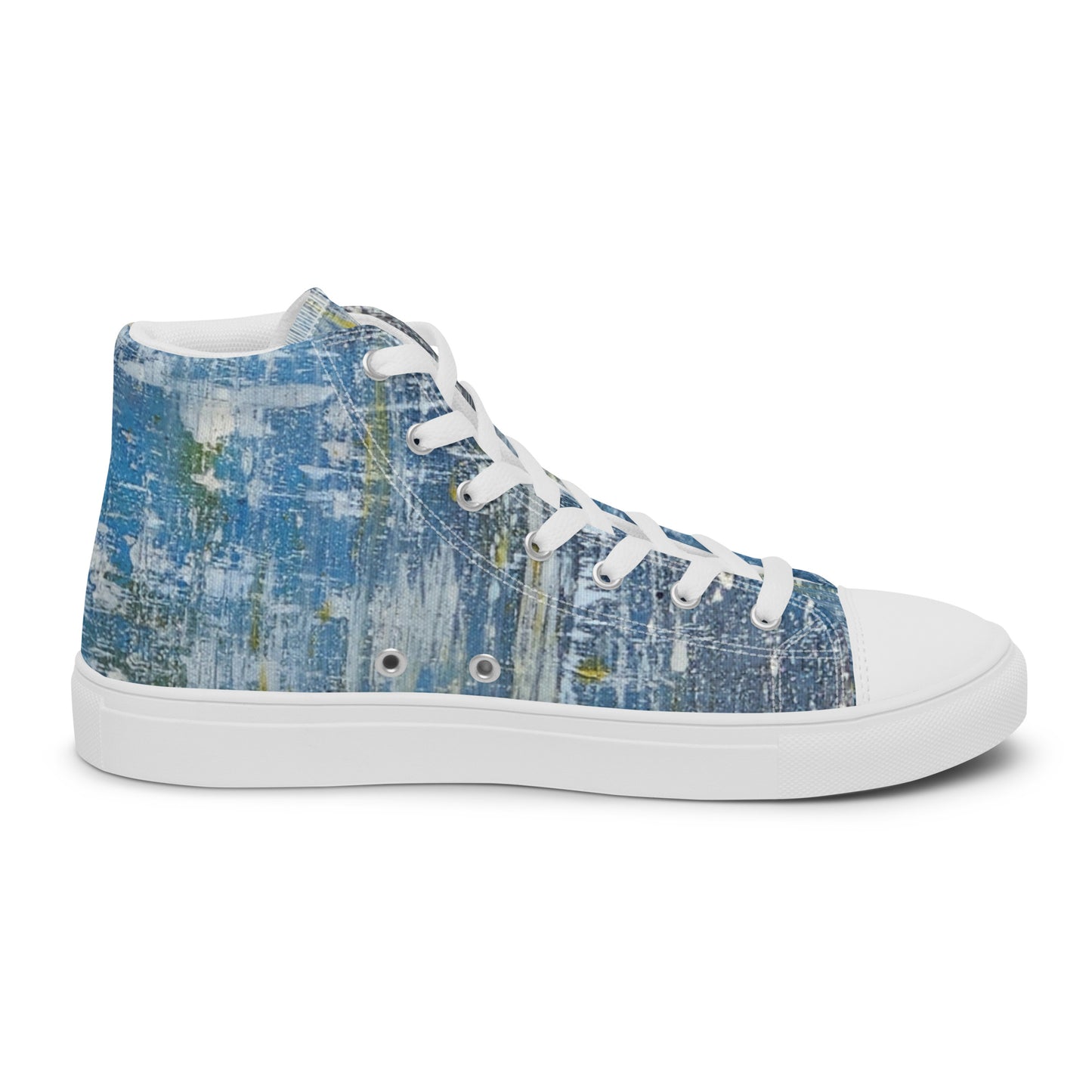 Men's High Top - Denim Scrape