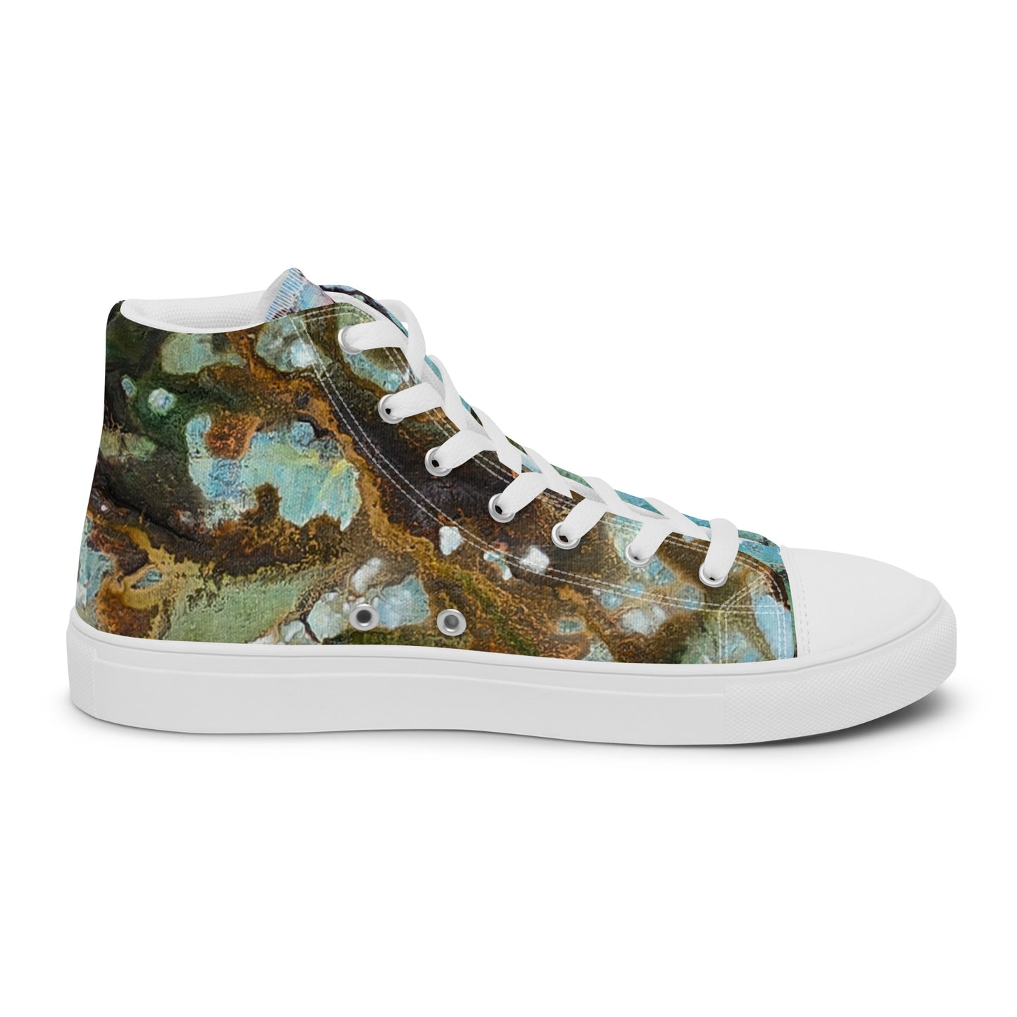 Men's High Top - Microscope Nebula