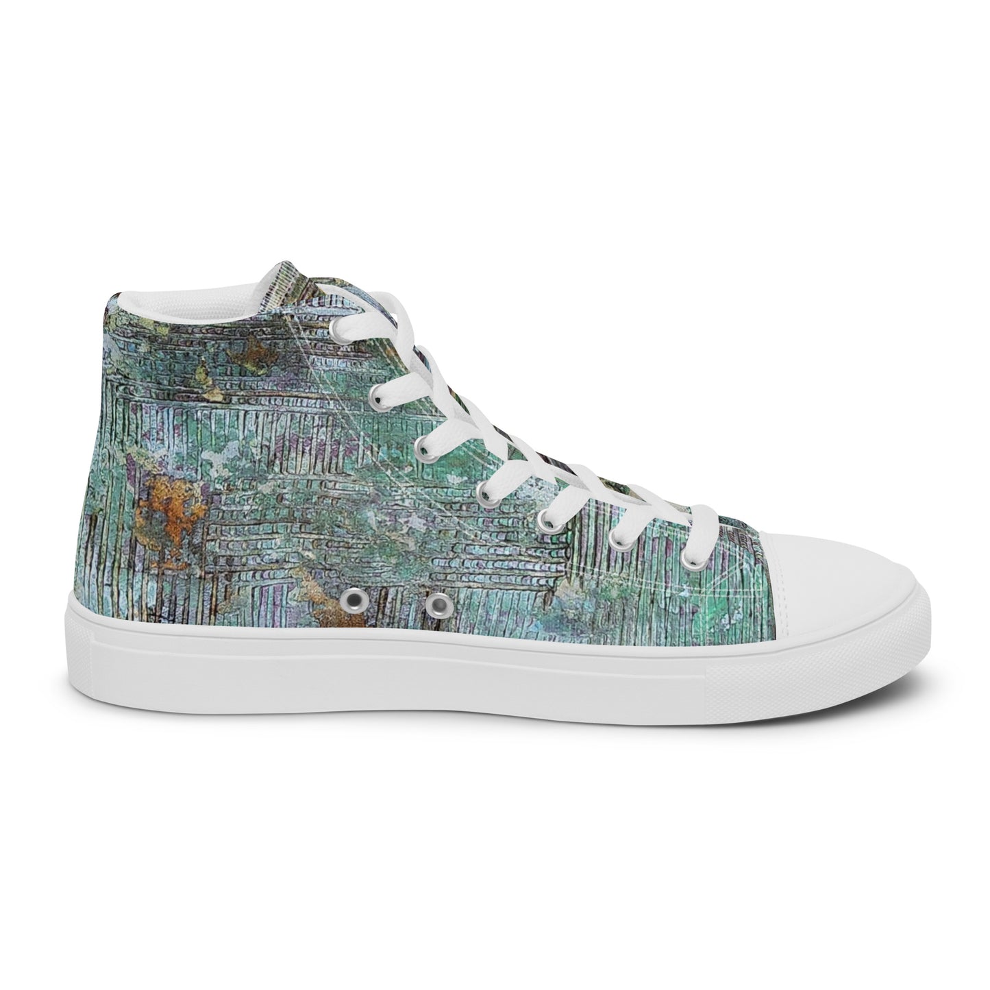 Men’s High Top - Green Weaver