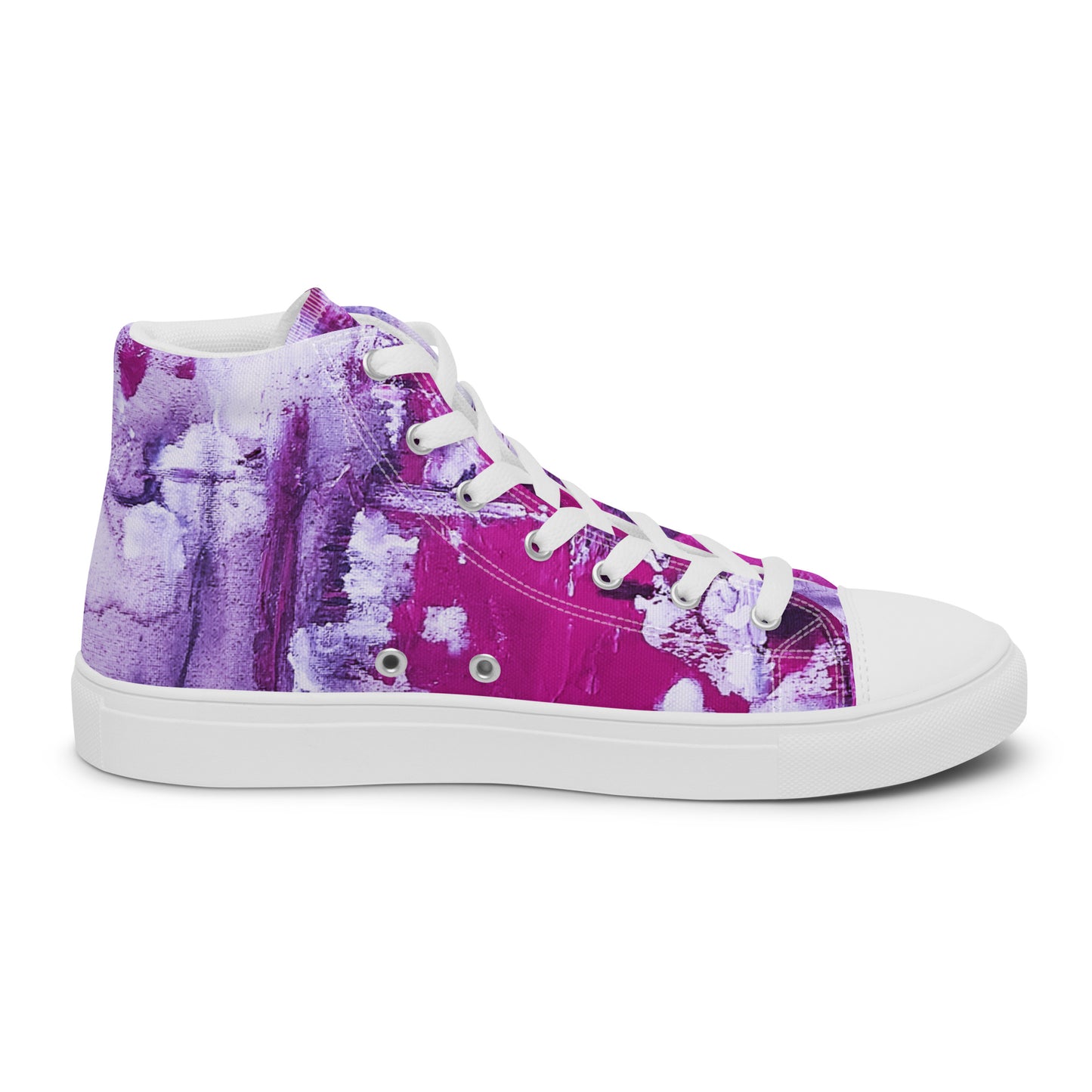 Men’s High Top - Mismatch Pink