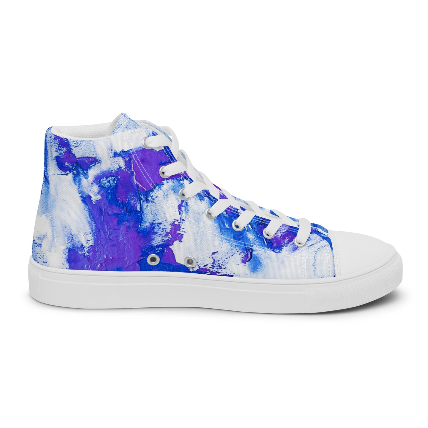 Men’s High Top - Mismatch Purple