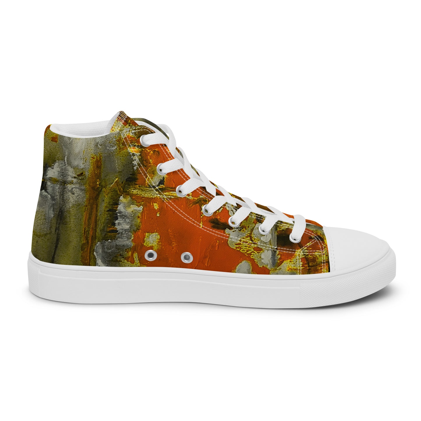 Men’s High Top - Mismatch Orange