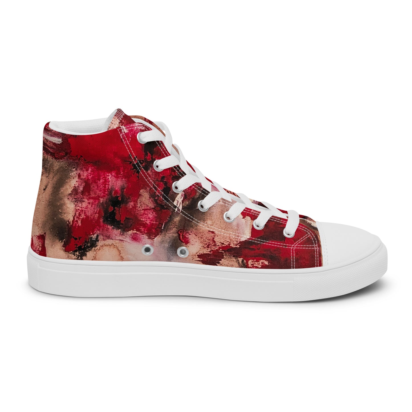 Men’s High Top - Mismatch Red