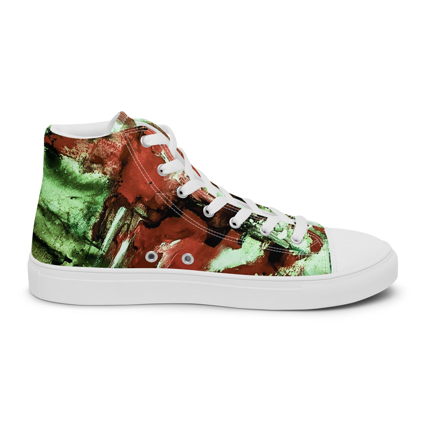 Men’s High Top - Mismatch Green