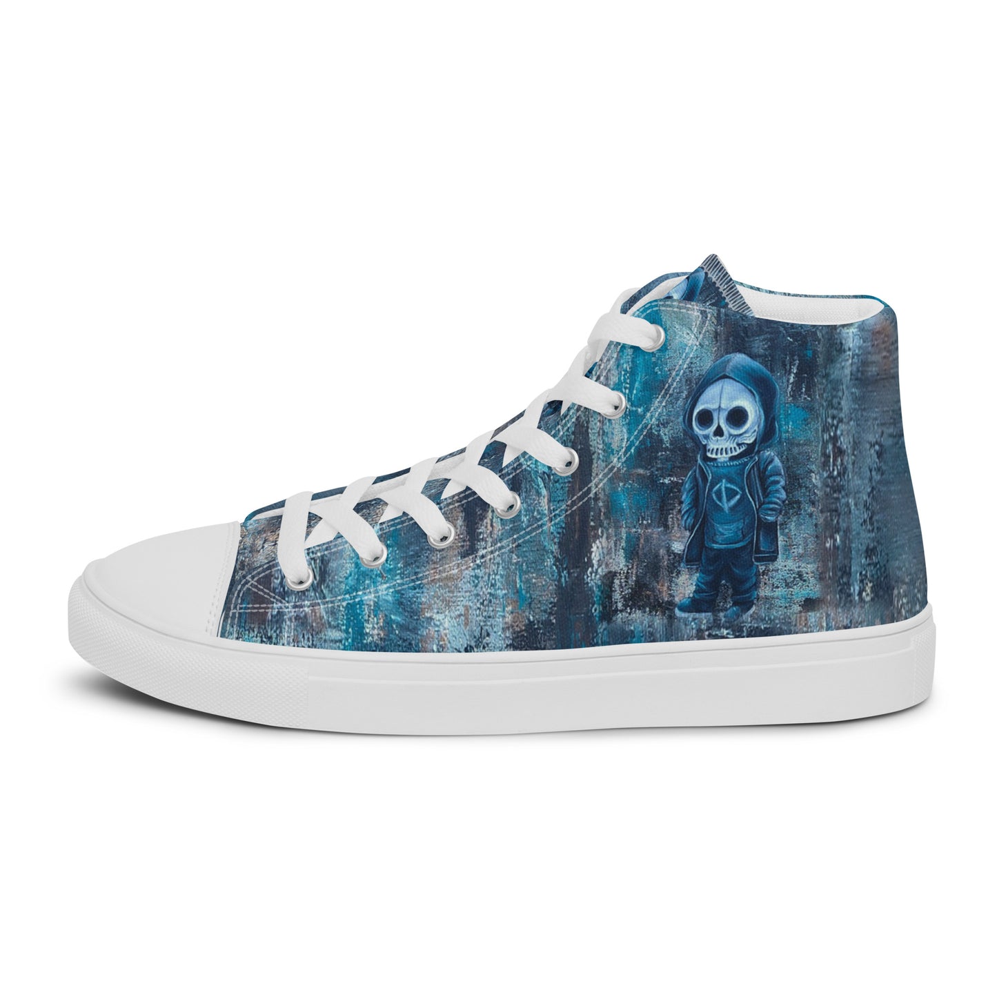 Men's High Top - Skull Boy