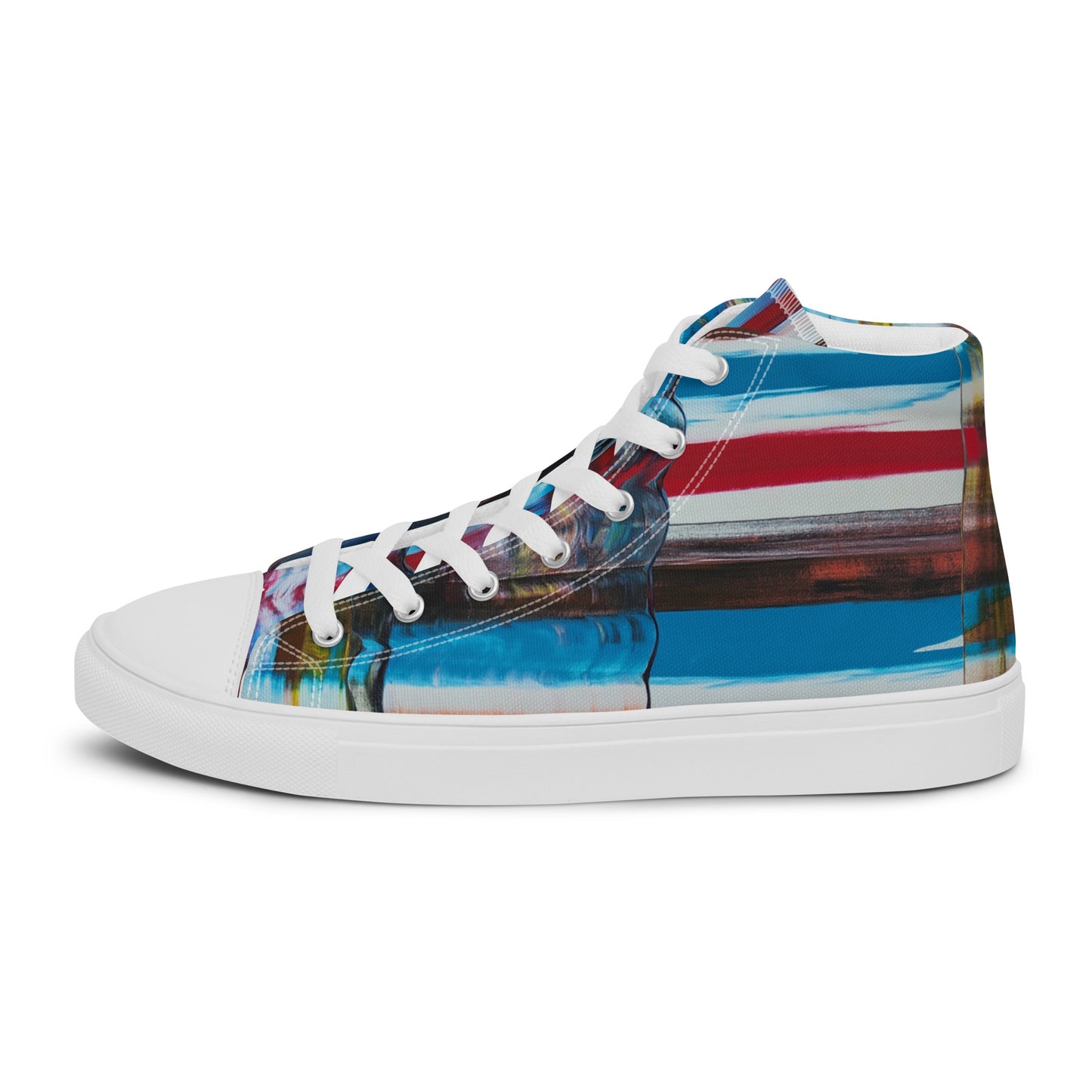 Men's High Top - Big Stripe