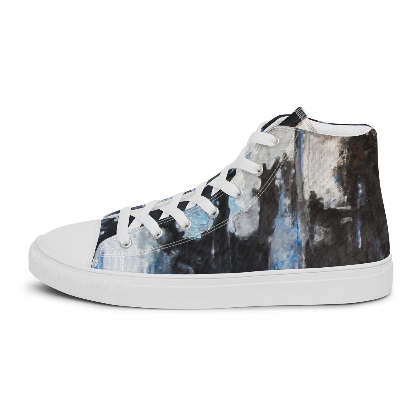 Men's High Top - Blue Inside-Out