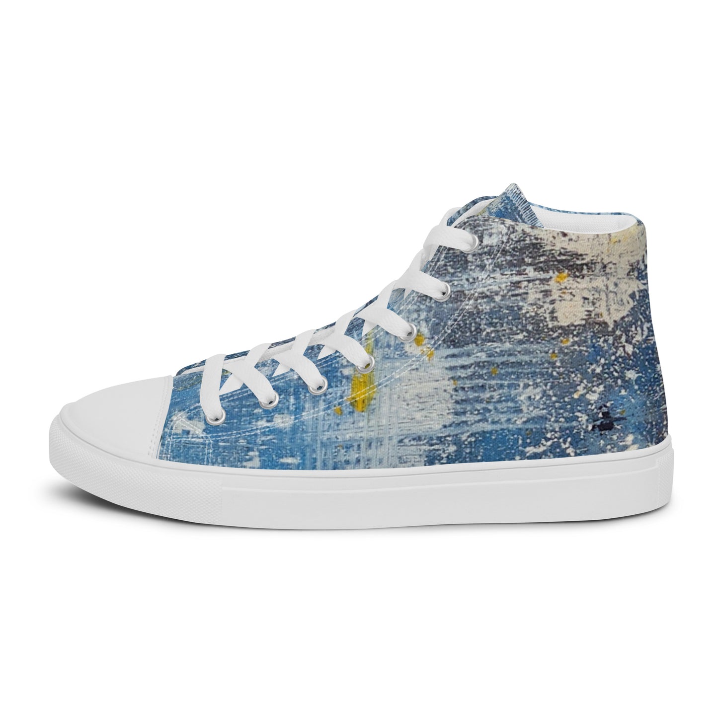 Men's High Top - Denim Scrape