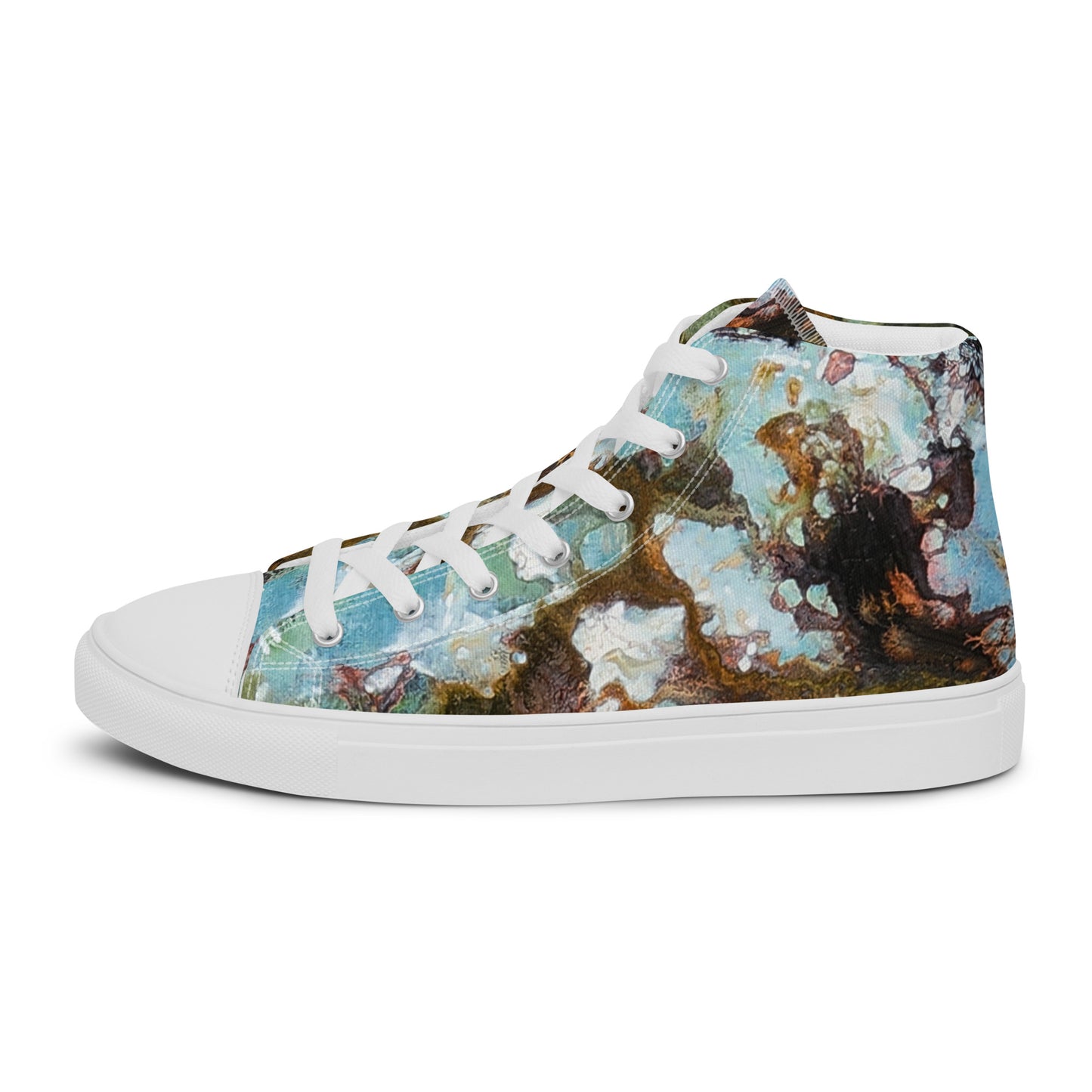 Men's High Top - Microscope Nebula