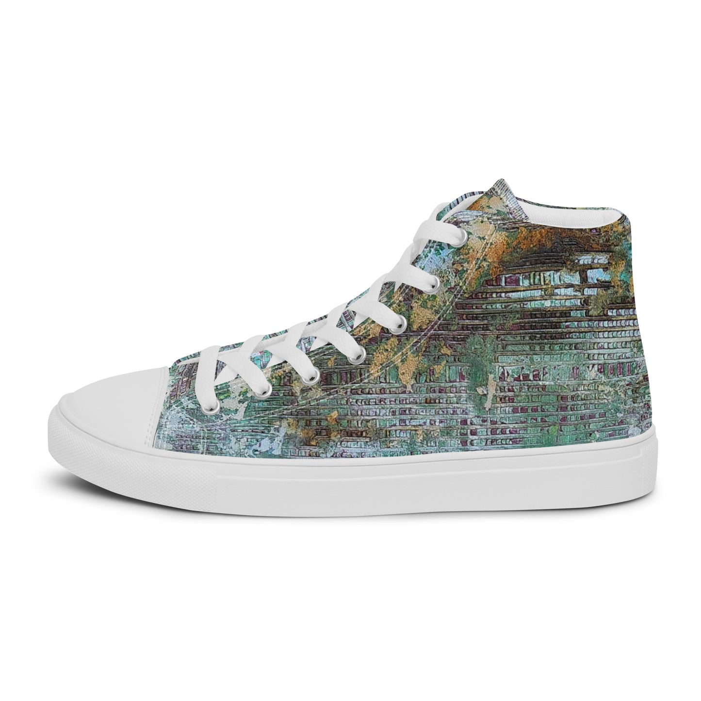 Men’s High Top - Green Weaver