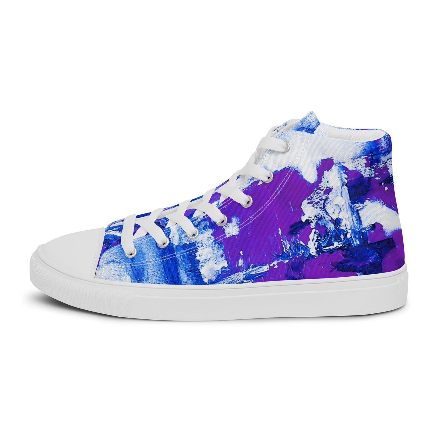 Men’s High Top - Mismatch Purple