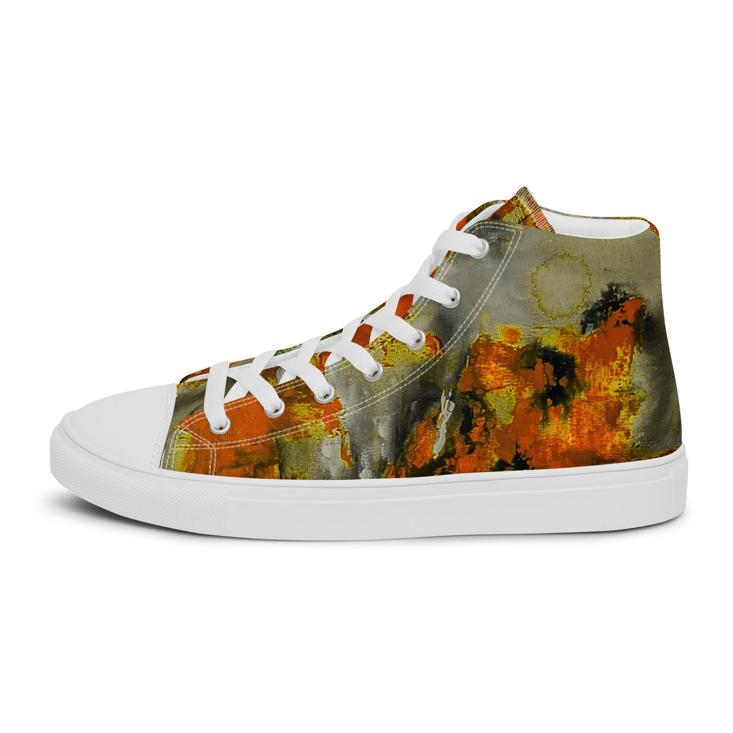 Men’s High Top - Mismatch Orange