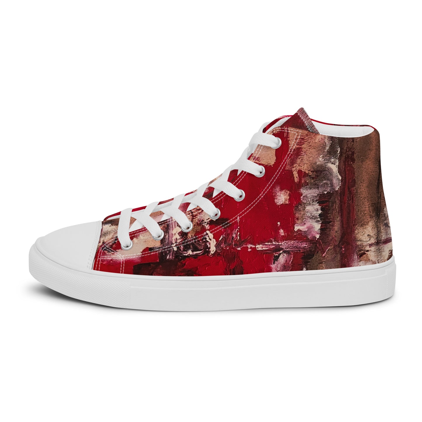 Men’s High Top - Mismatch Red