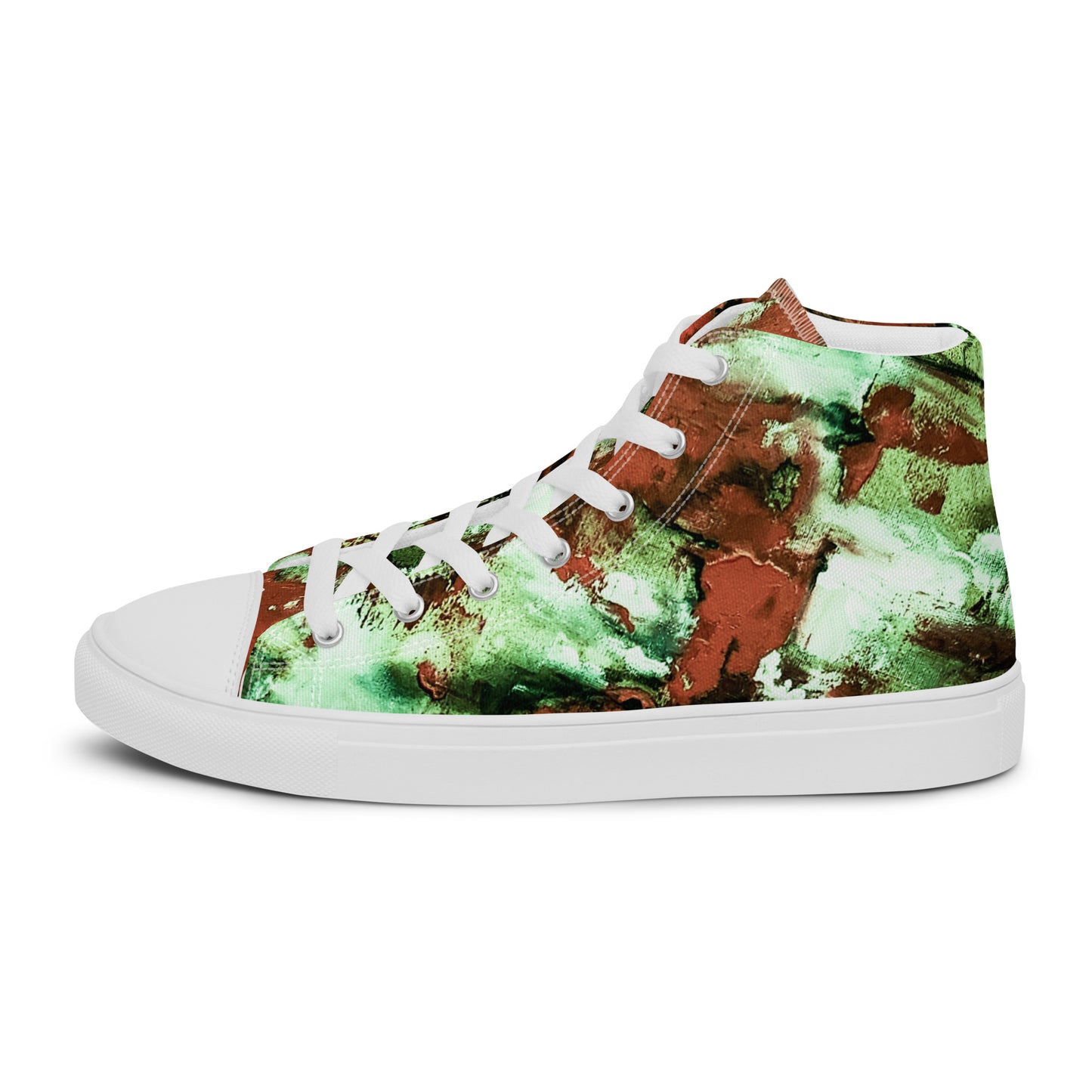 Men’s High Top - Mismatch Green