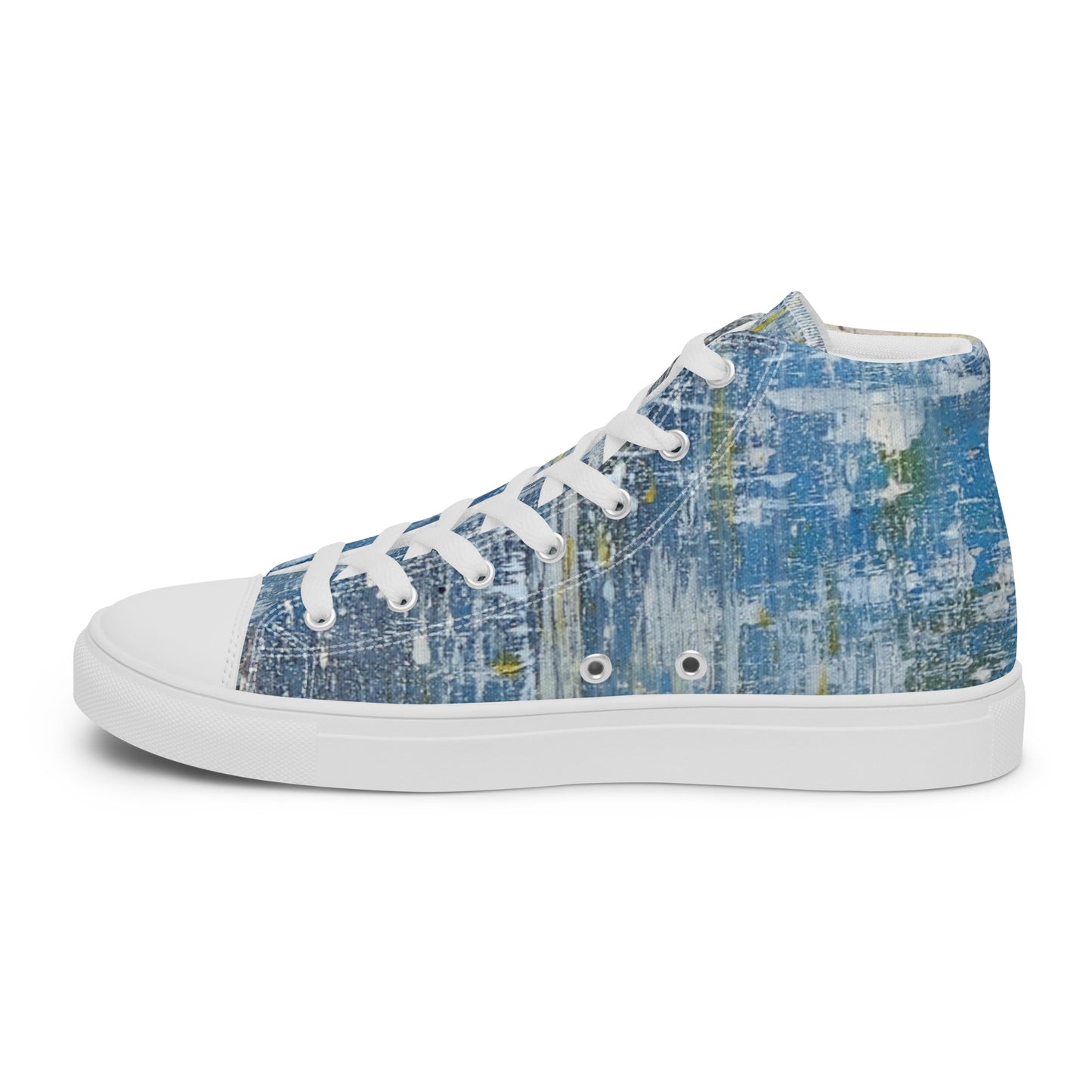 Men's High Top - Denim Scrape