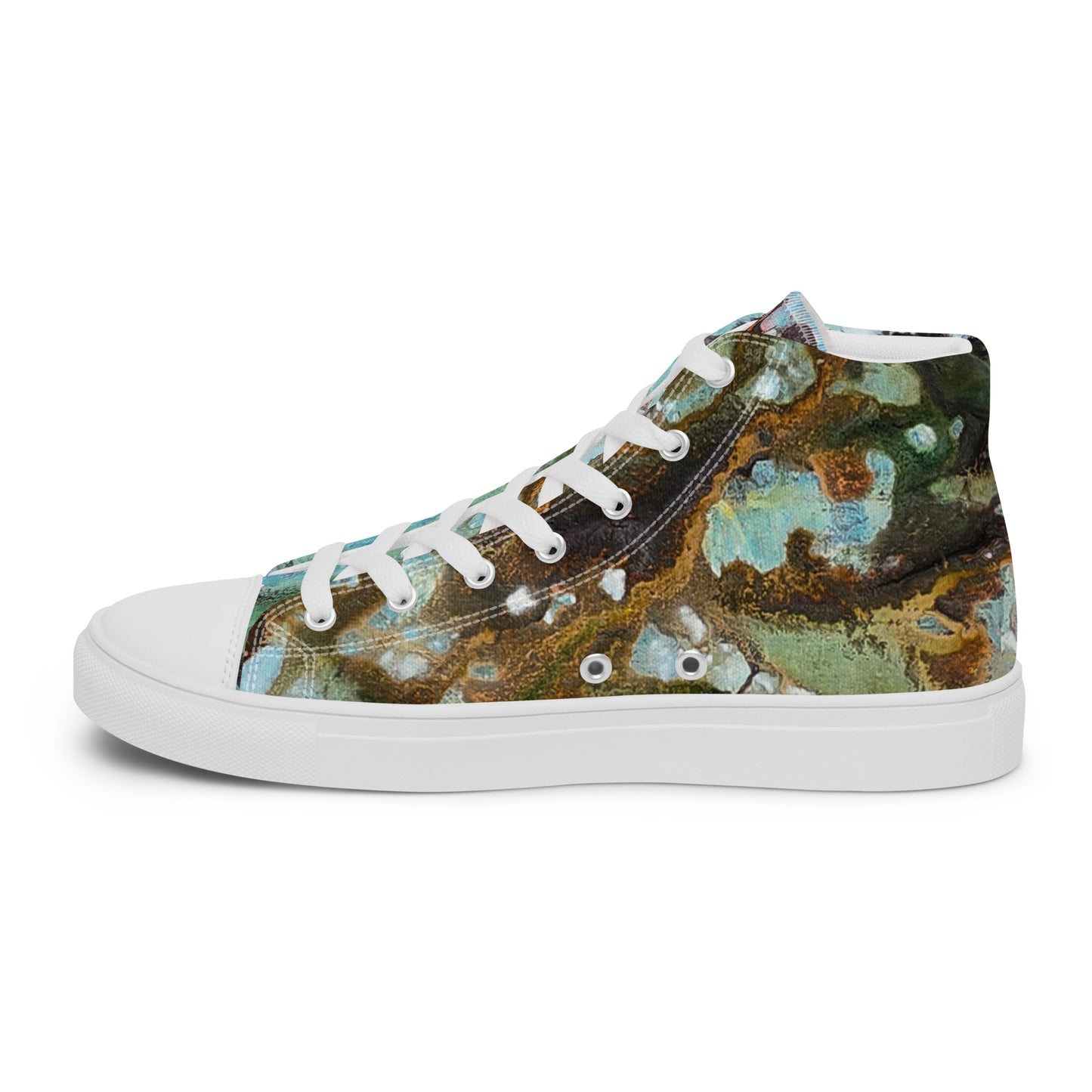 Men's High Top - Microscope Nebula