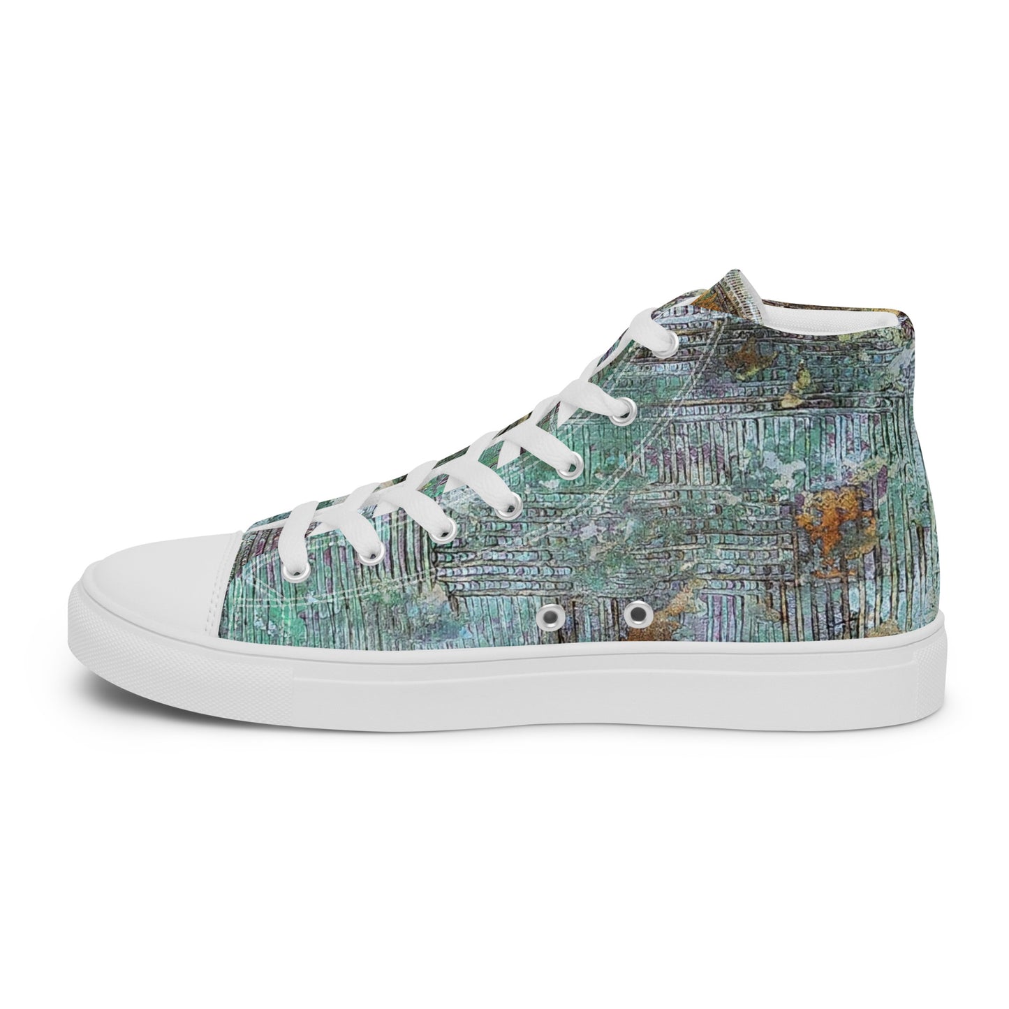 Men’s High Top - Green Weaver