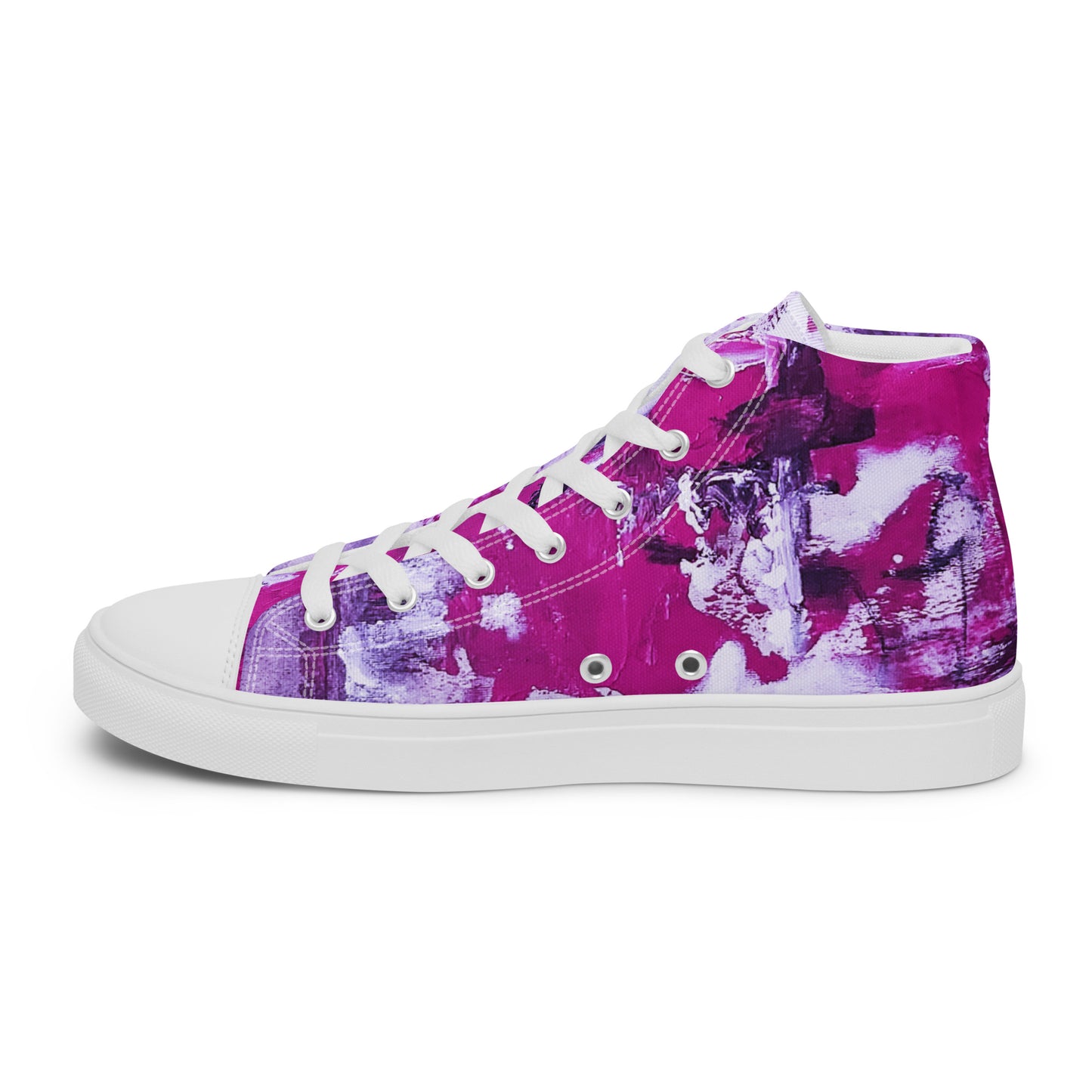 Men’s High Top - Mismatch Pink