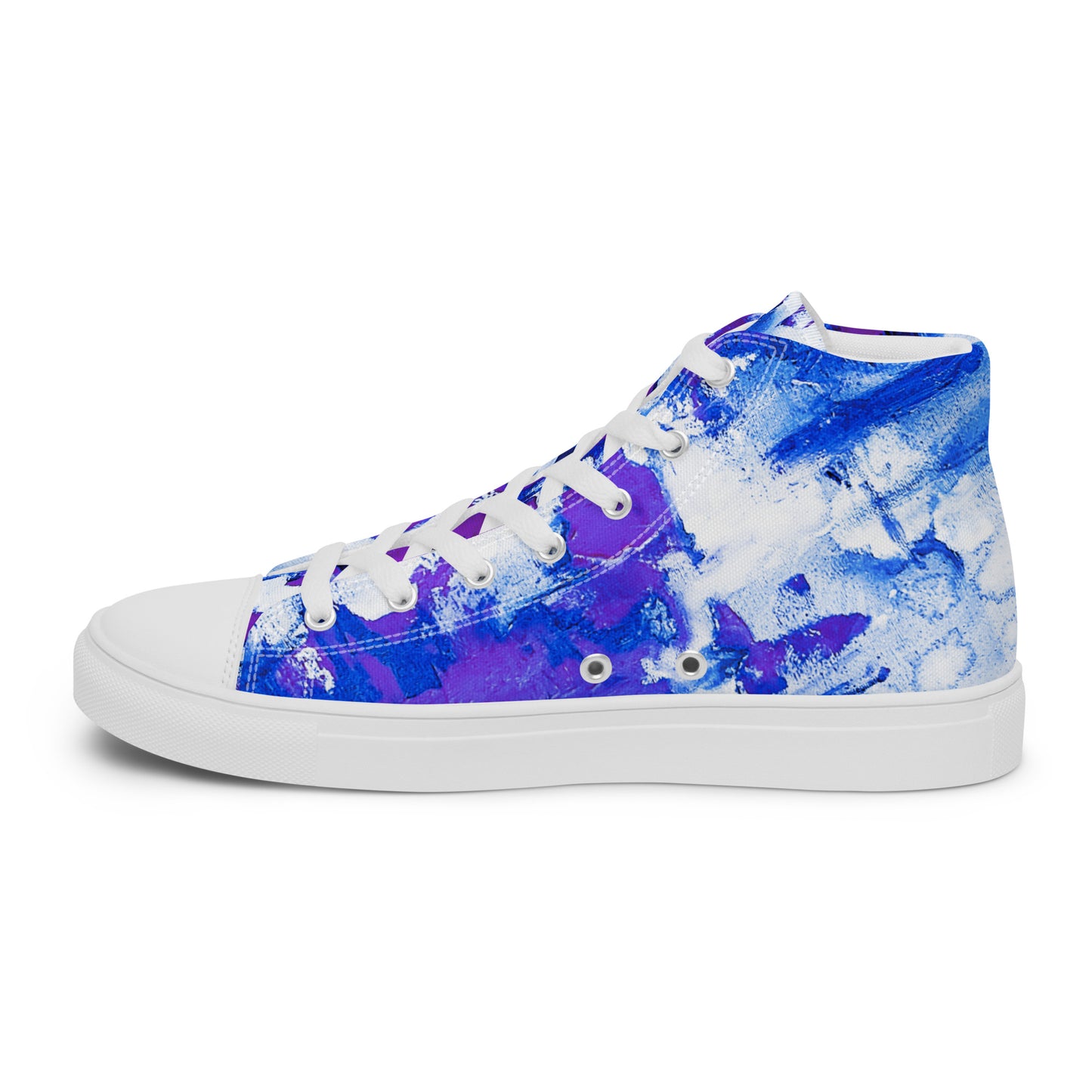 Men’s High Top - Mismatch Purple