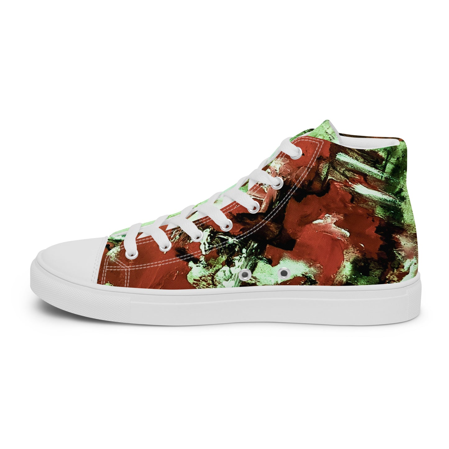 Men’s High Top - Mismatch Green