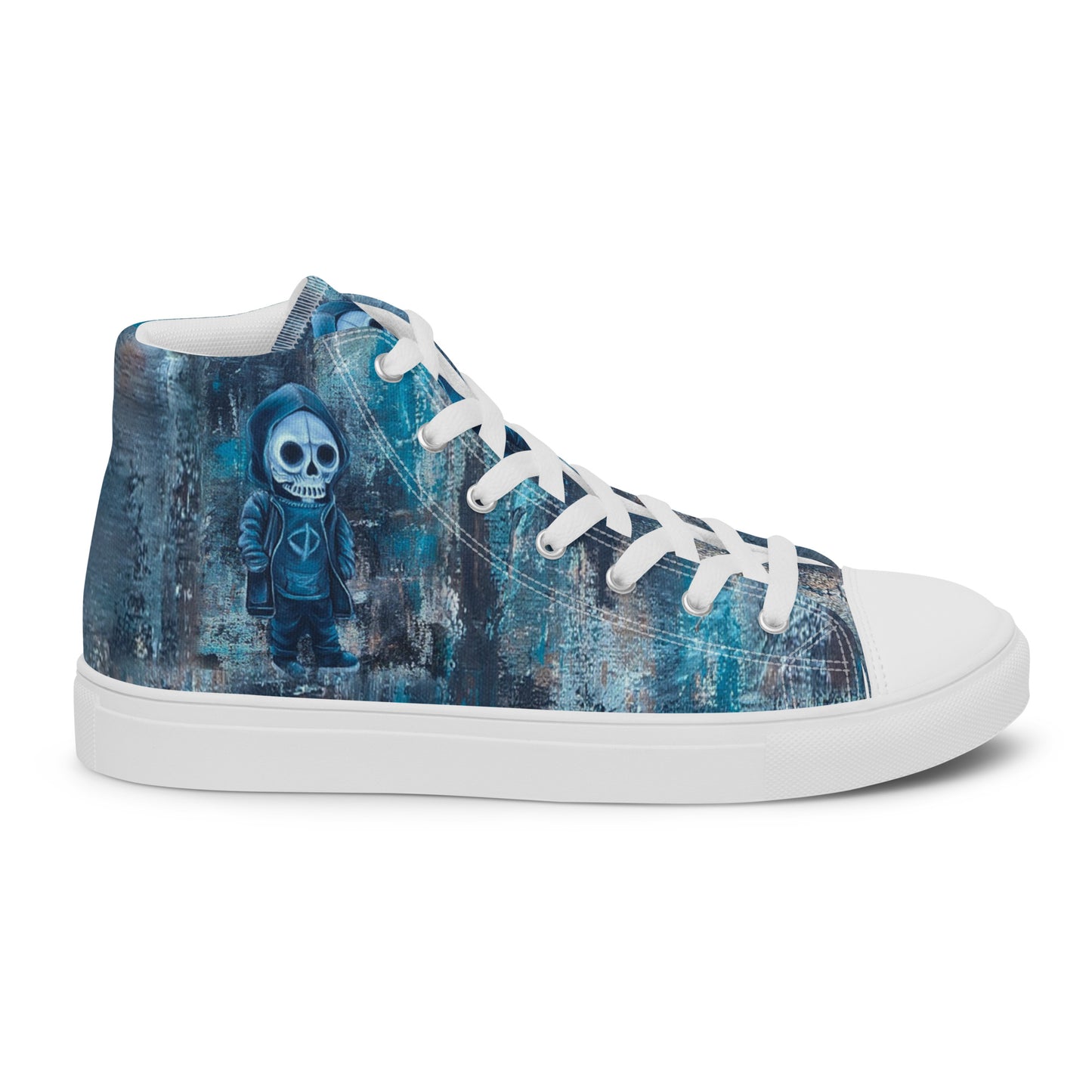 Men's High Top - Skull Boy