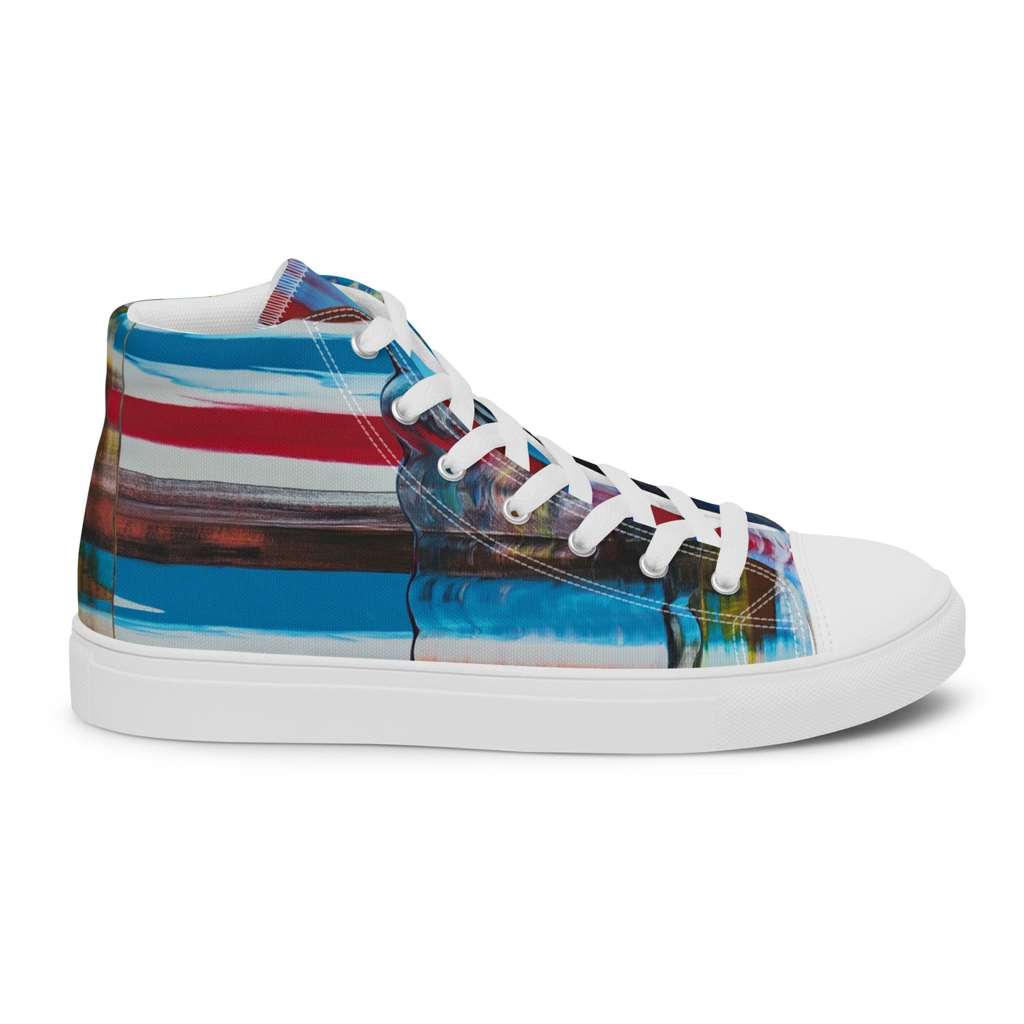 Men's High Top - Big Stripe