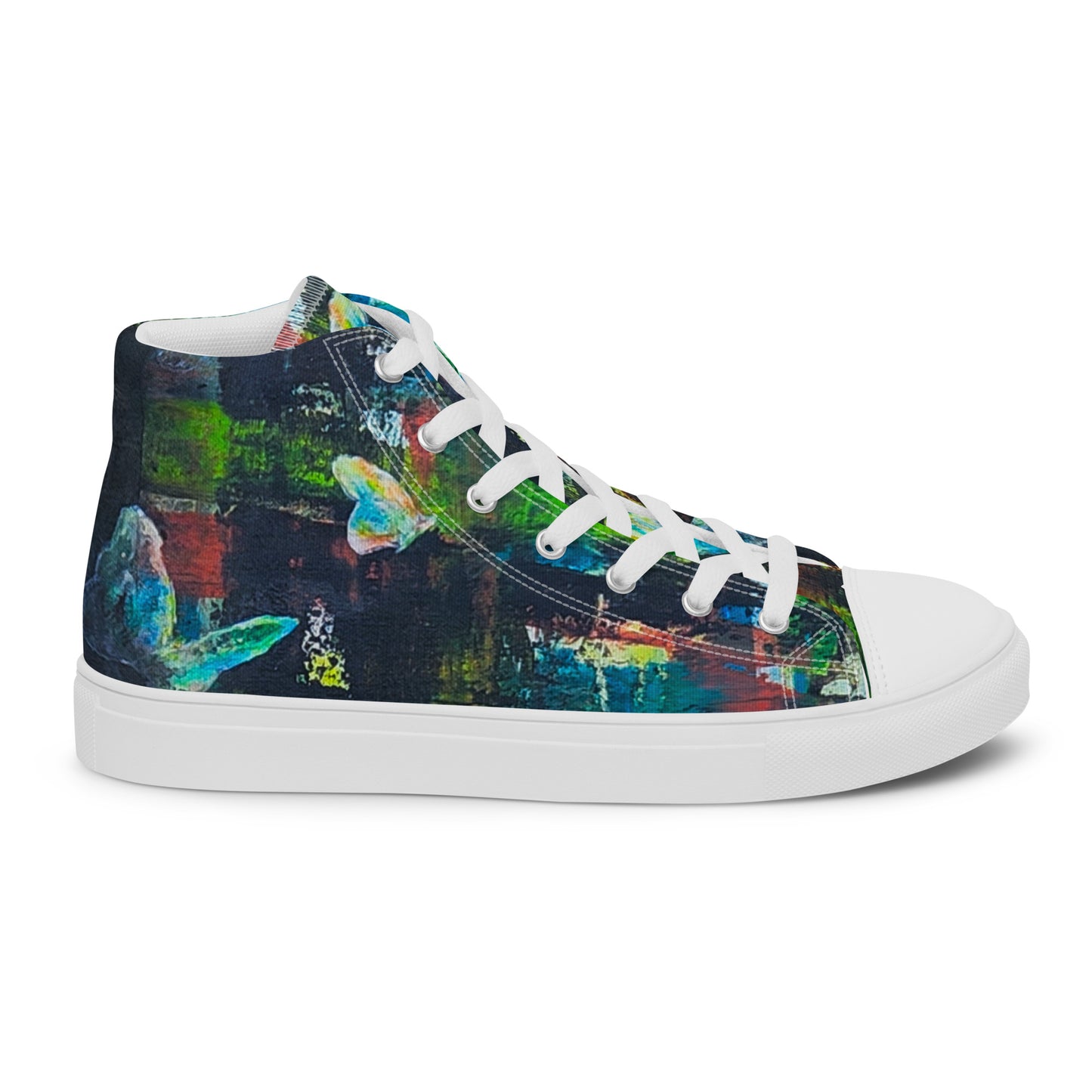 Men's High Top - Butterfly