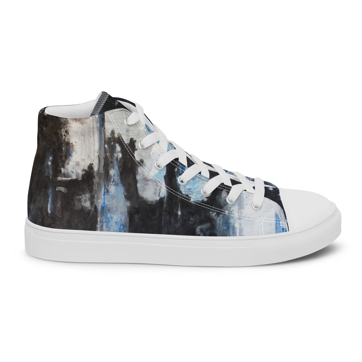 Men's High Top - Blue Inside-Out