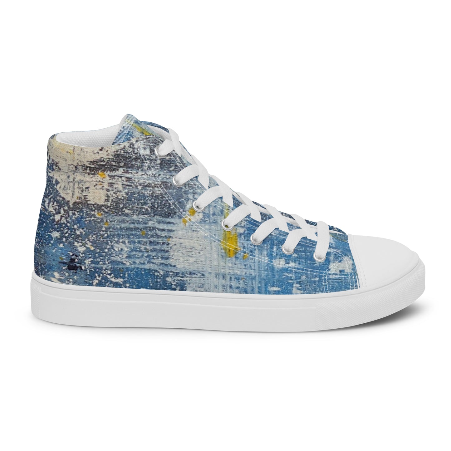 Men's High Top - Denim Scrape