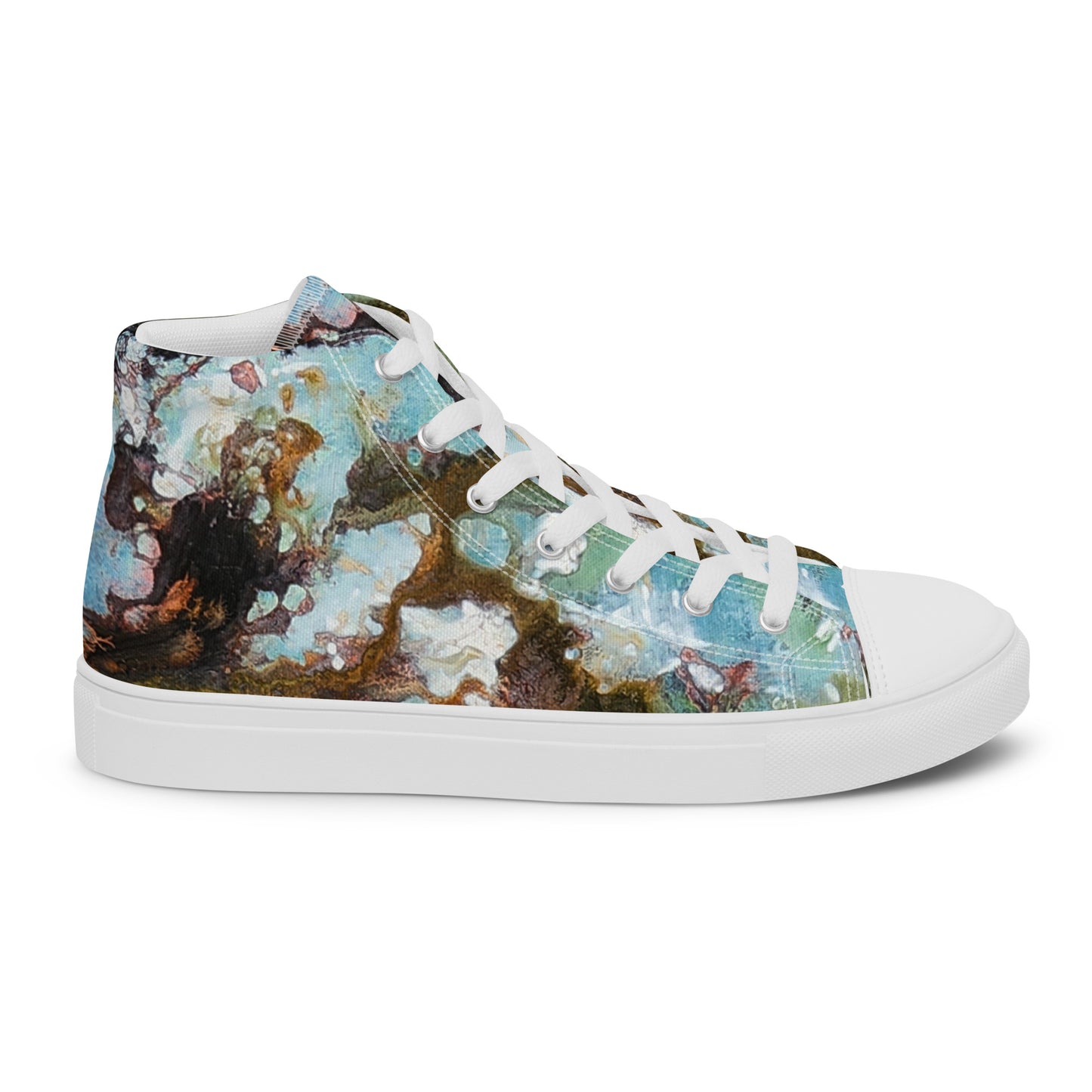 Men's High Top - Microscope Nebula