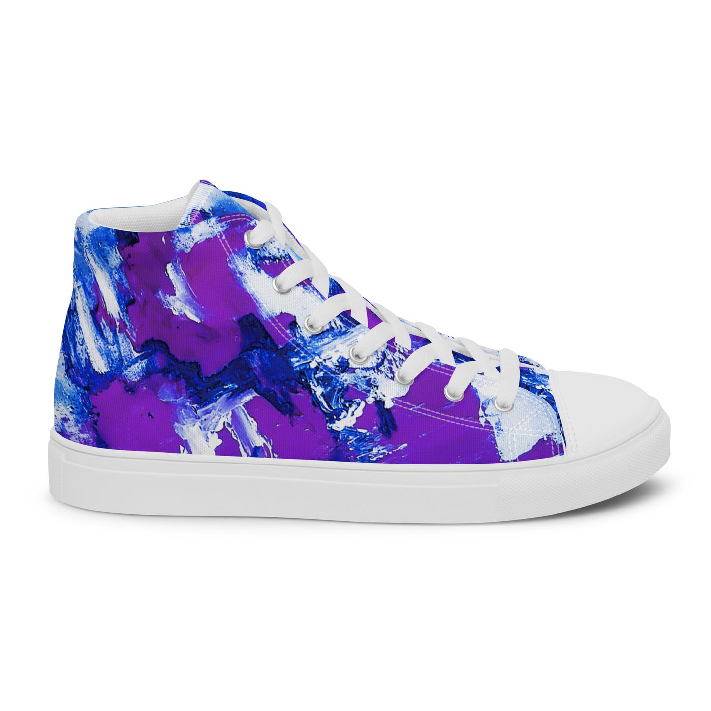 Men’s High Top - Mismatch Purple