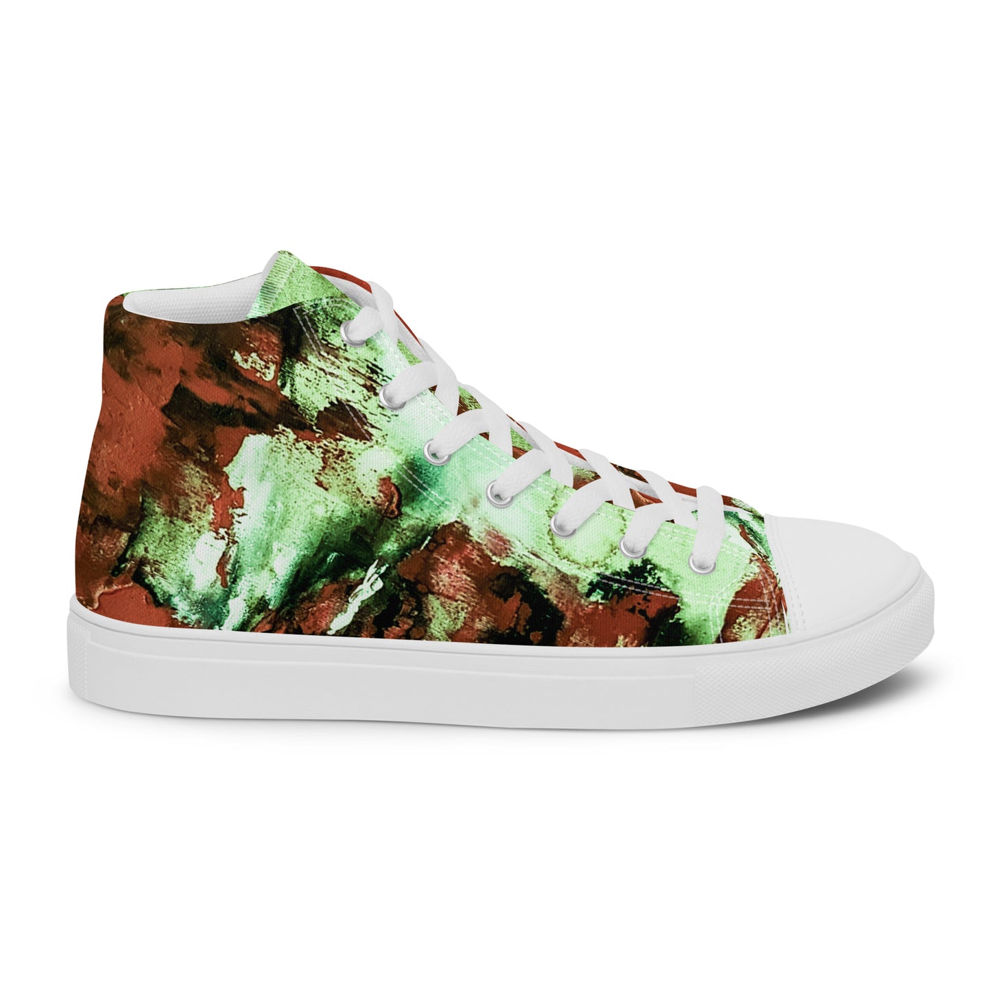 Men’s High Top - Mismatch Green