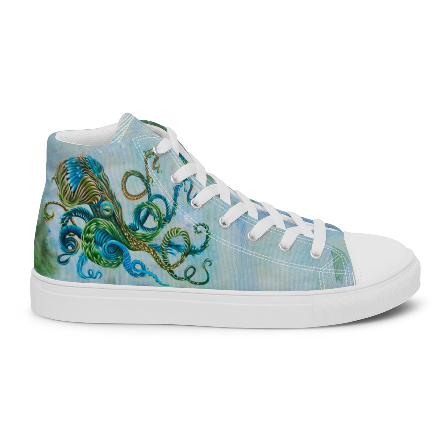 Men’s High Top - Nature Octopus