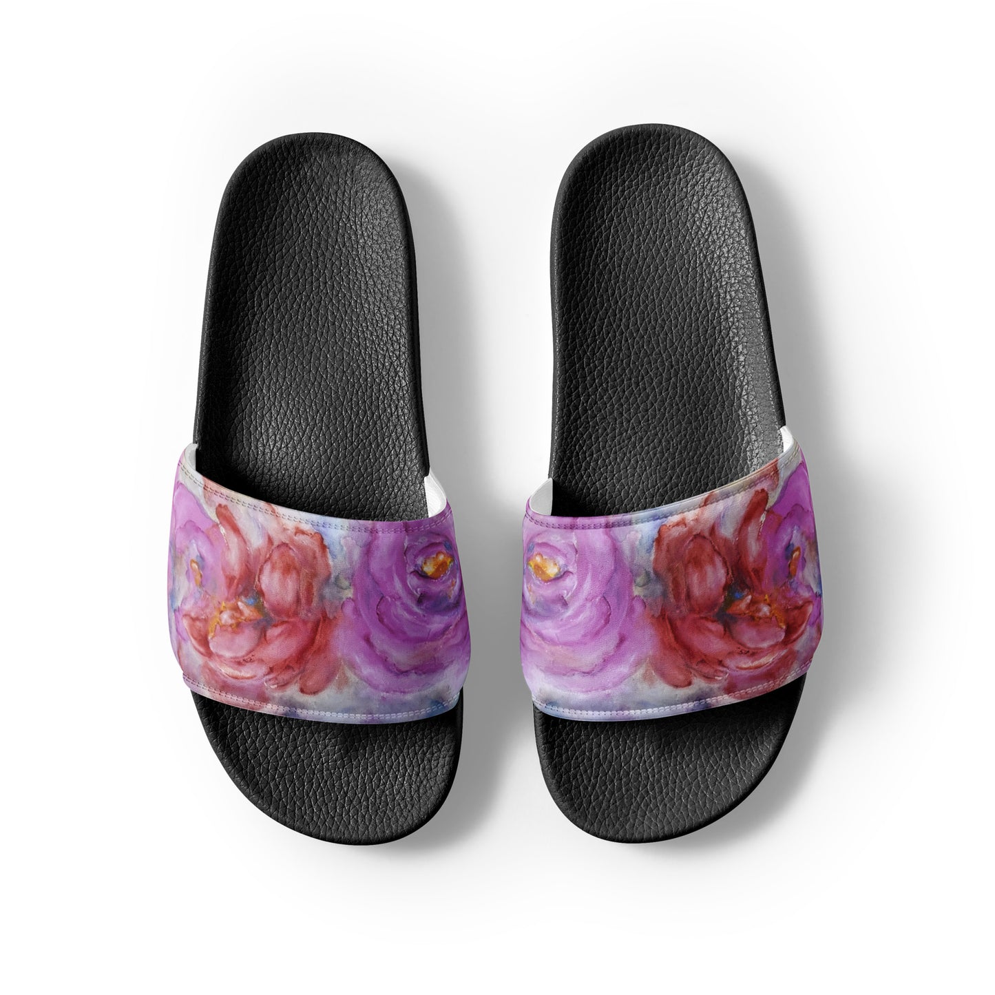 Men’s Slides Flower Faces