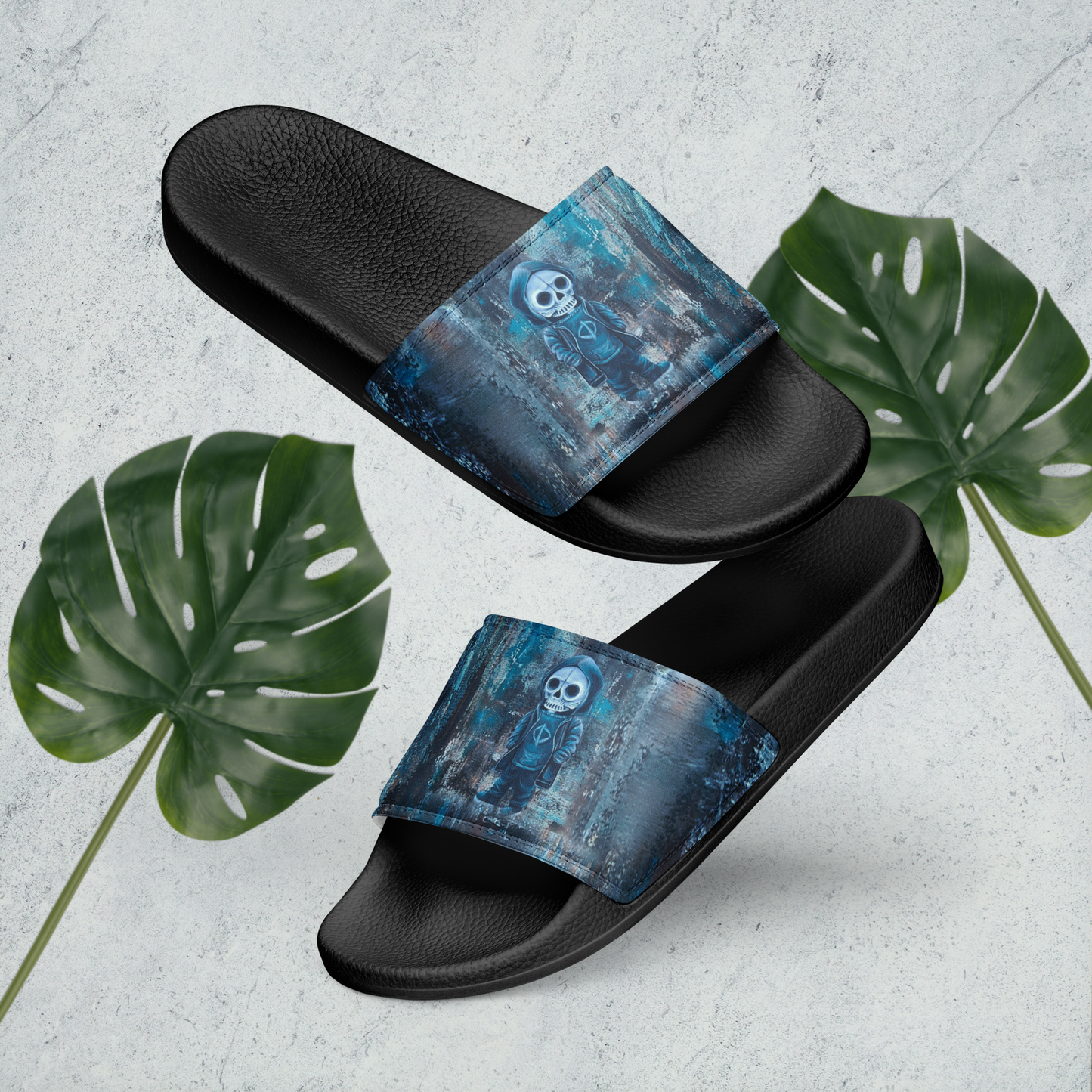 Men’s Slides Skull Boy