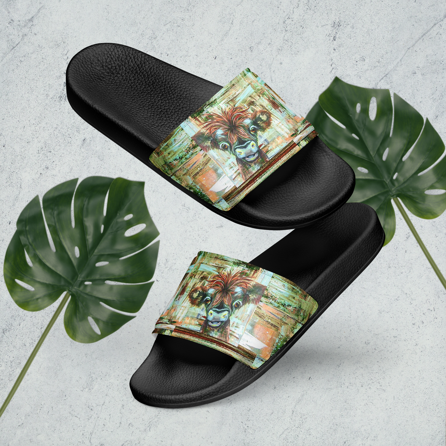 Men’s Slides Baby Cow