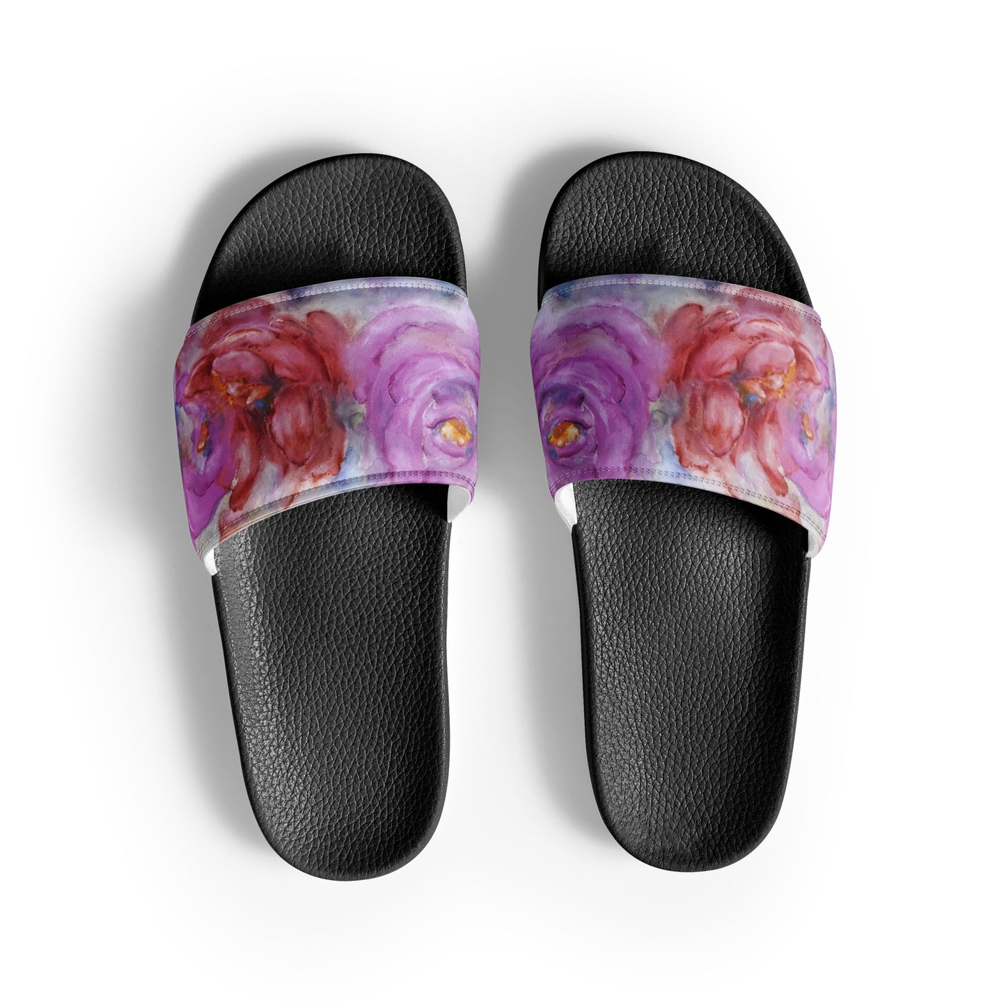 Men’s Slides Flower Faces