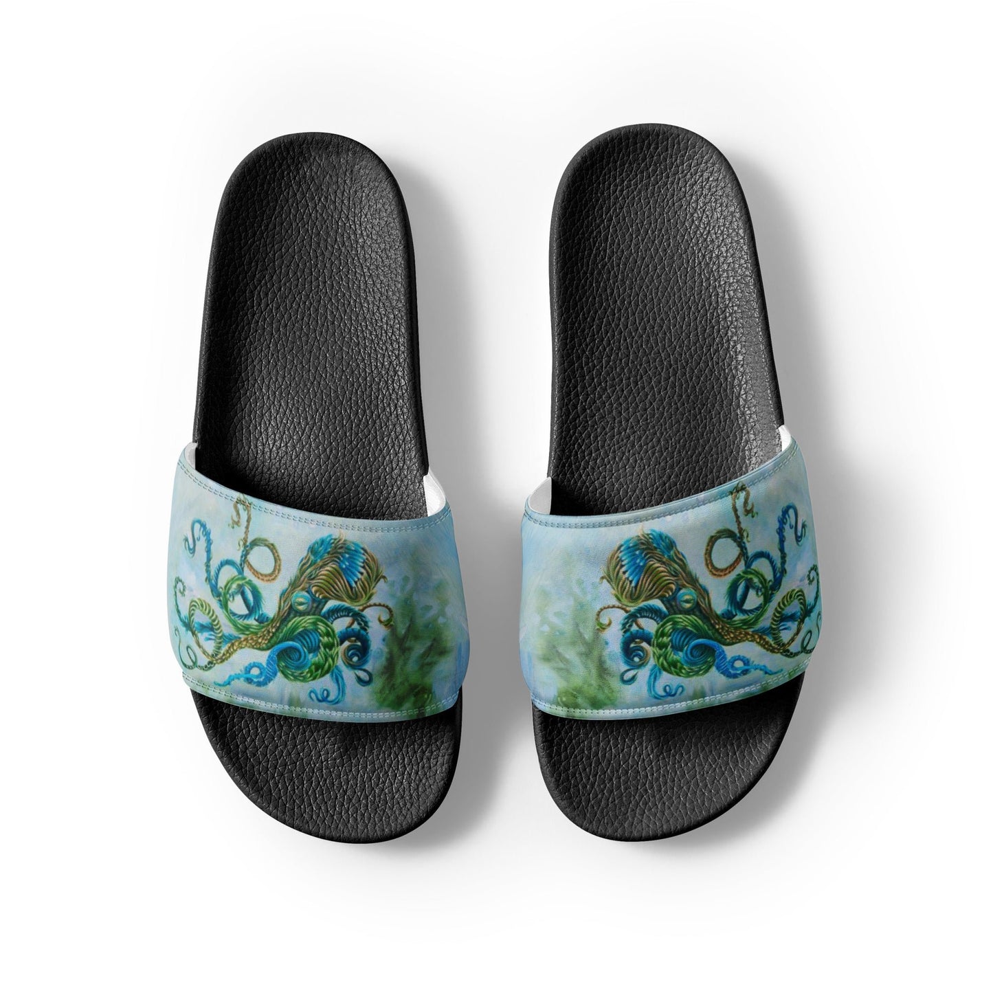 Men’s slides - Nature Octopus