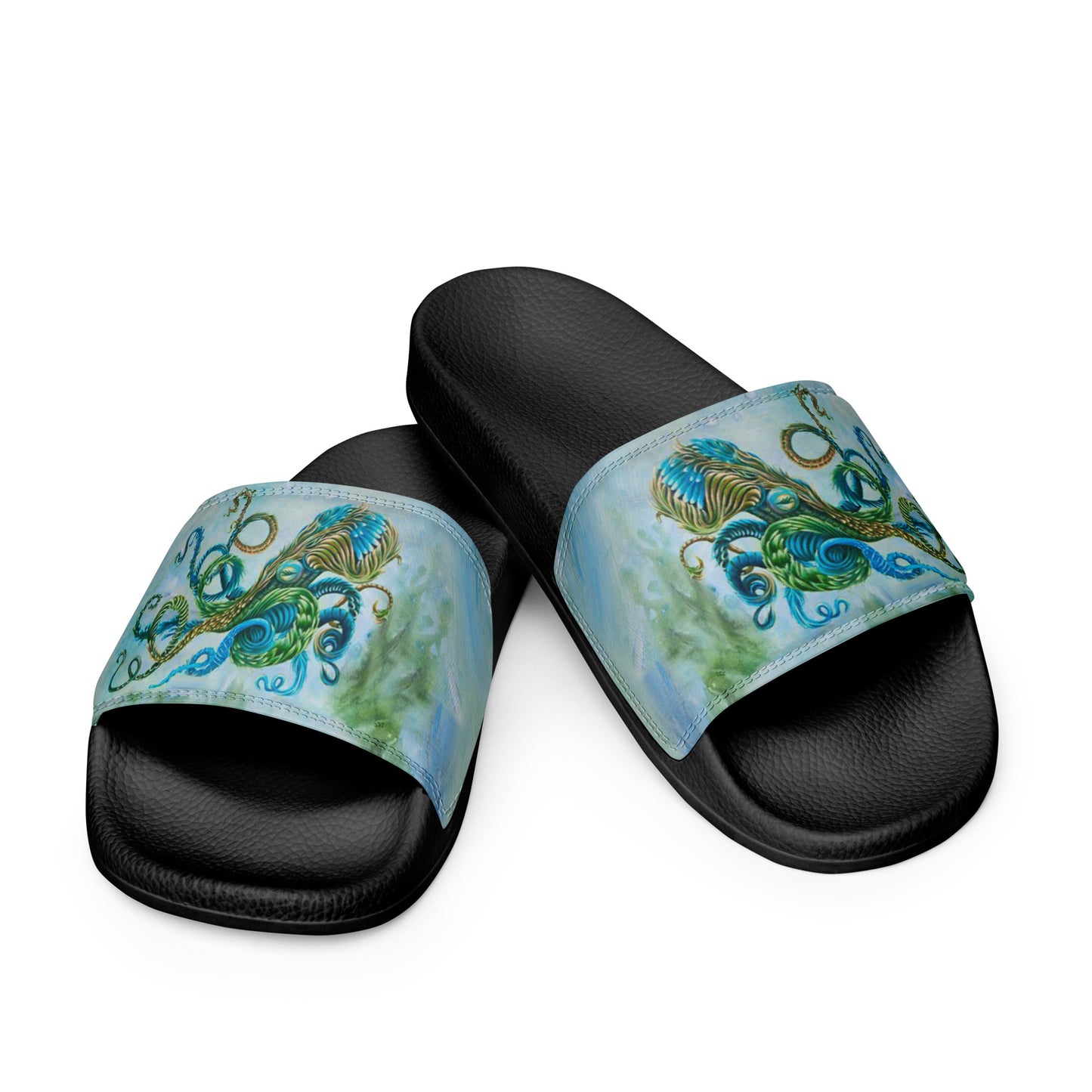 Men’s slides - Nature Octopus