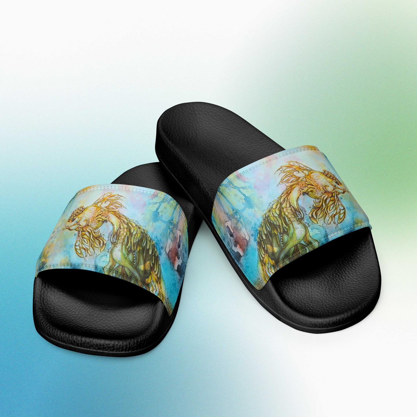 Men’s Slides - Goldfish Ink