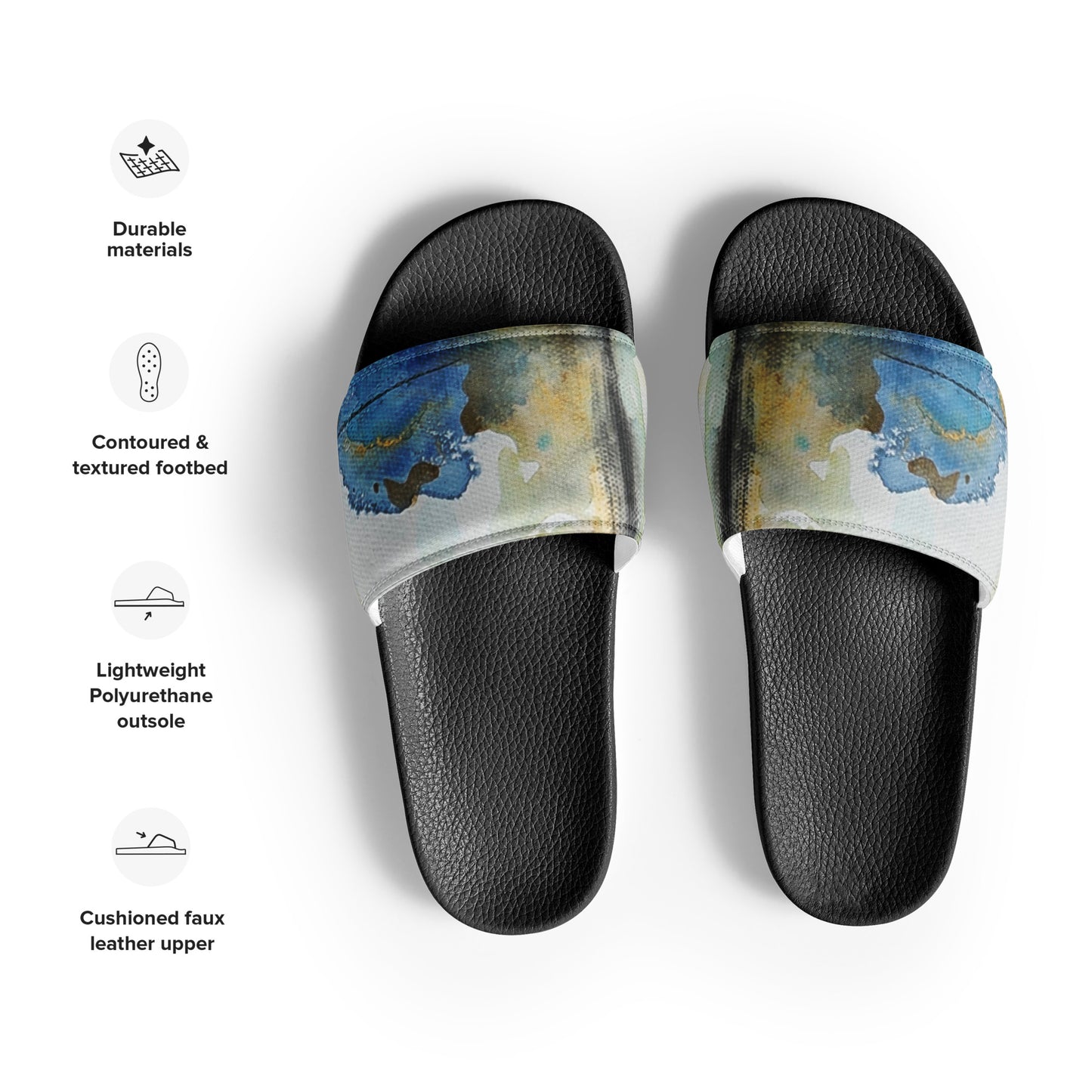 Men’s Slides- With Caramel