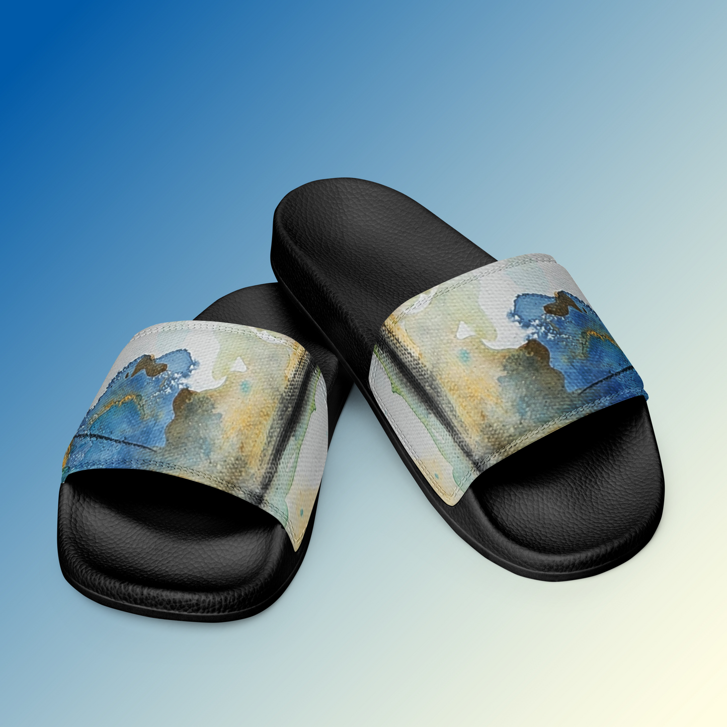 Men’s Slides- With Caramel